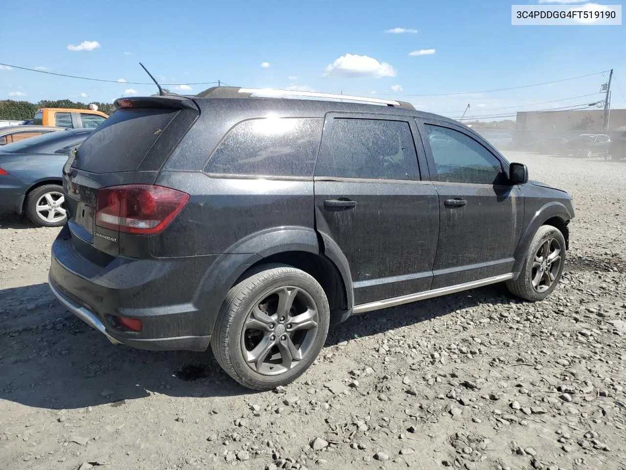 2015 Dodge Journey Crossroad VIN: 3C4PDDGG4FT519190 Lot: 75032364