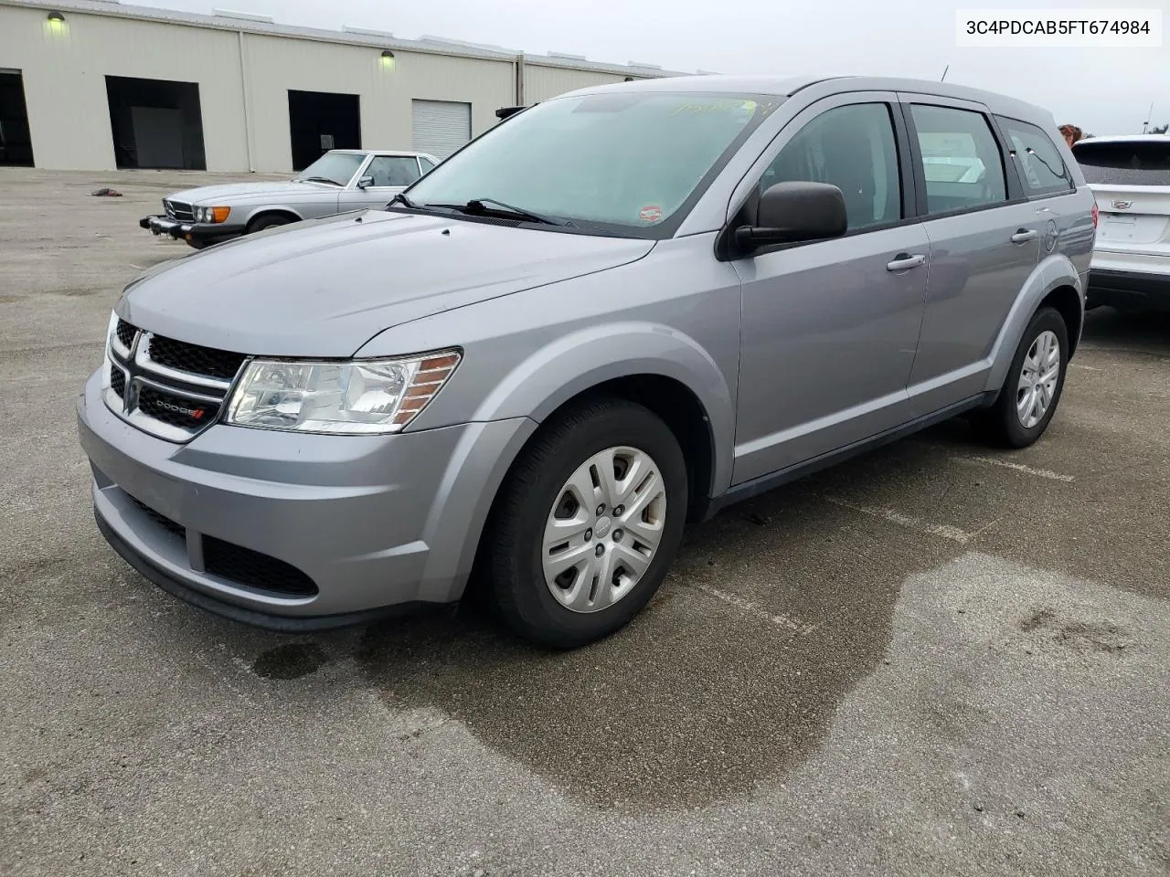 2015 Dodge Journey Se VIN: 3C4PDCAB5FT674984 Lot: 75053904