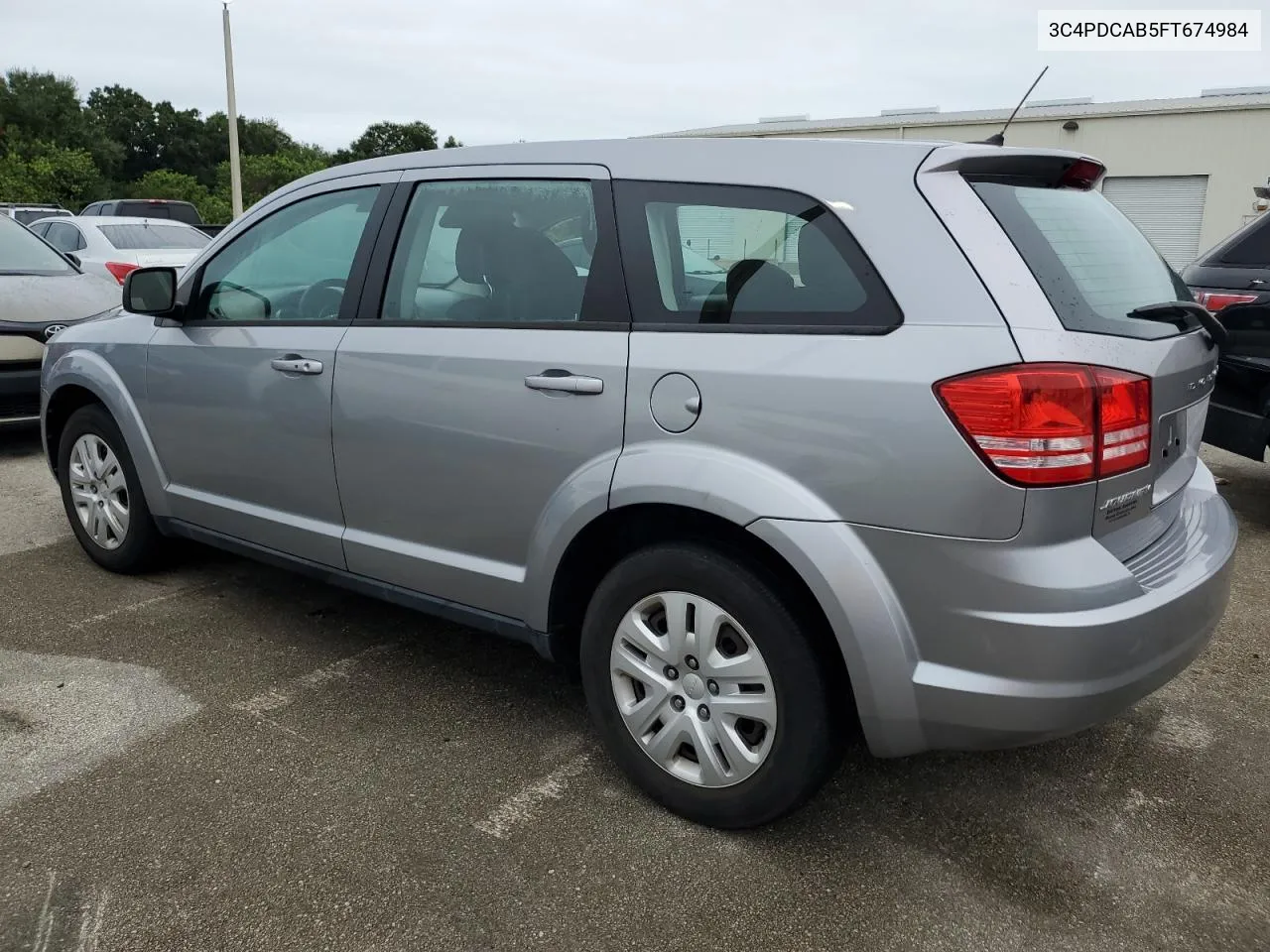 2015 Dodge Journey Se VIN: 3C4PDCAB5FT674984 Lot: 75053904