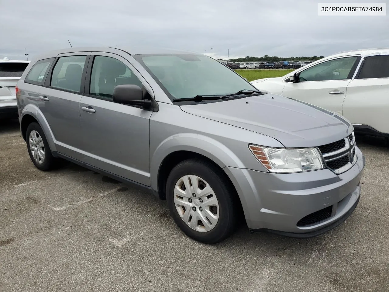 2015 Dodge Journey Se VIN: 3C4PDCAB5FT674984 Lot: 75053904