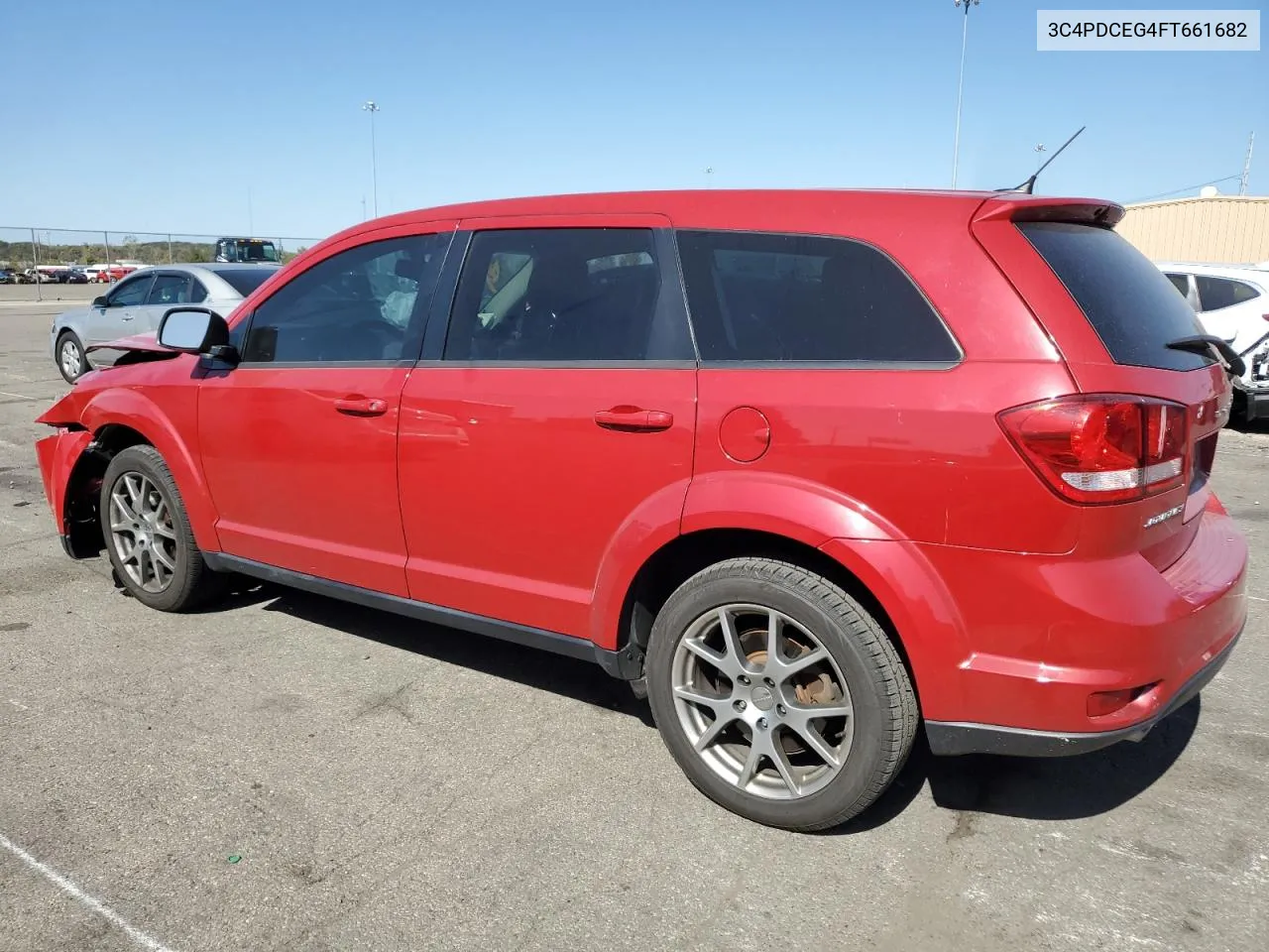 2015 Dodge Journey R/T VIN: 3C4PDCEG4FT661682 Lot: 75194024