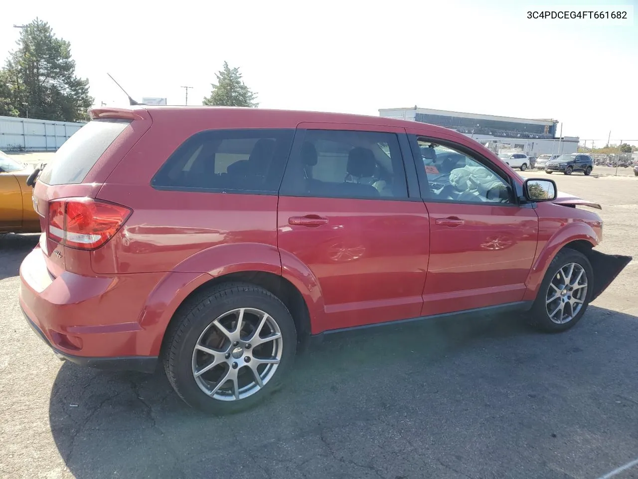 2015 Dodge Journey R/T VIN: 3C4PDCEG4FT661682 Lot: 75194024