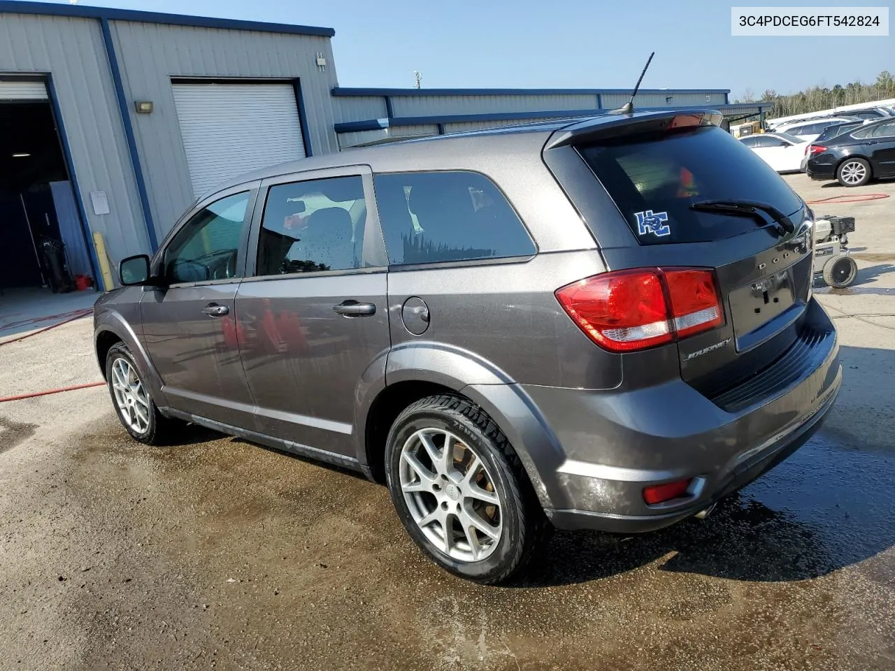 2015 Dodge Journey R/T VIN: 3C4PDCEG6FT542824 Lot: 75273044