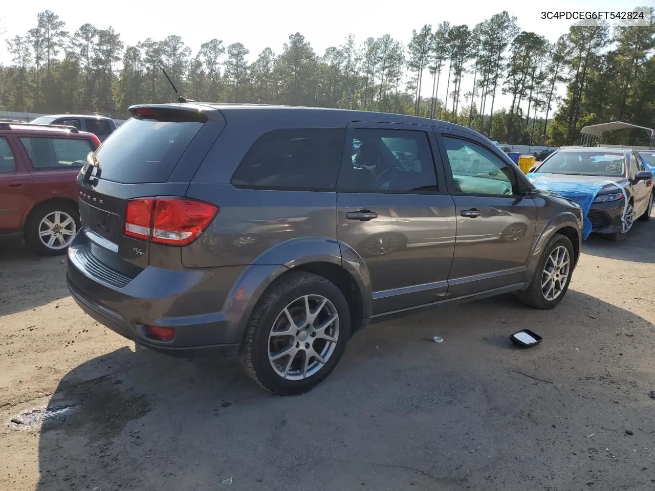 2015 Dodge Journey R/T VIN: 3C4PDCEG6FT542824 Lot: 75273044