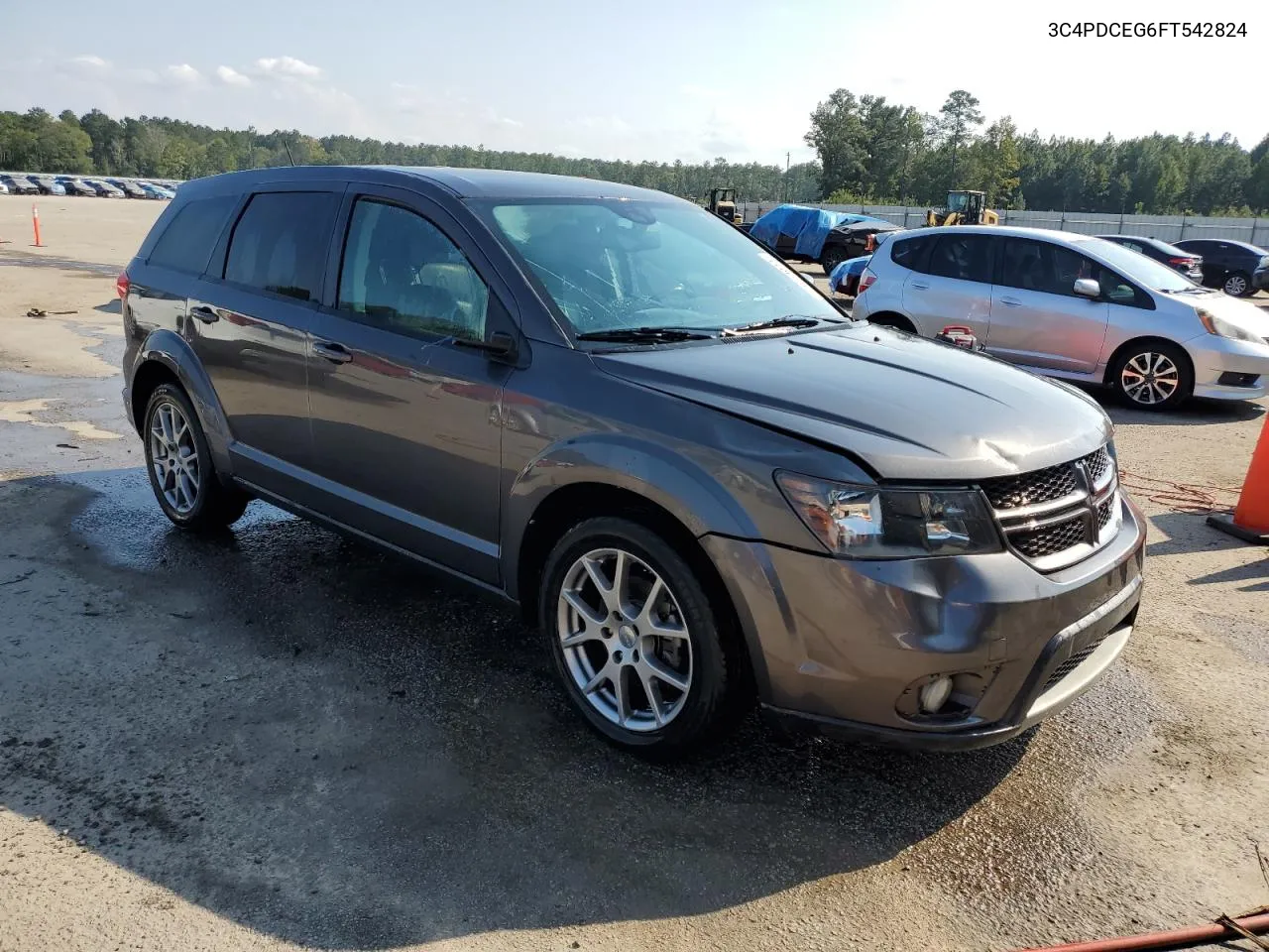 2015 Dodge Journey R/T VIN: 3C4PDCEG6FT542824 Lot: 75273044