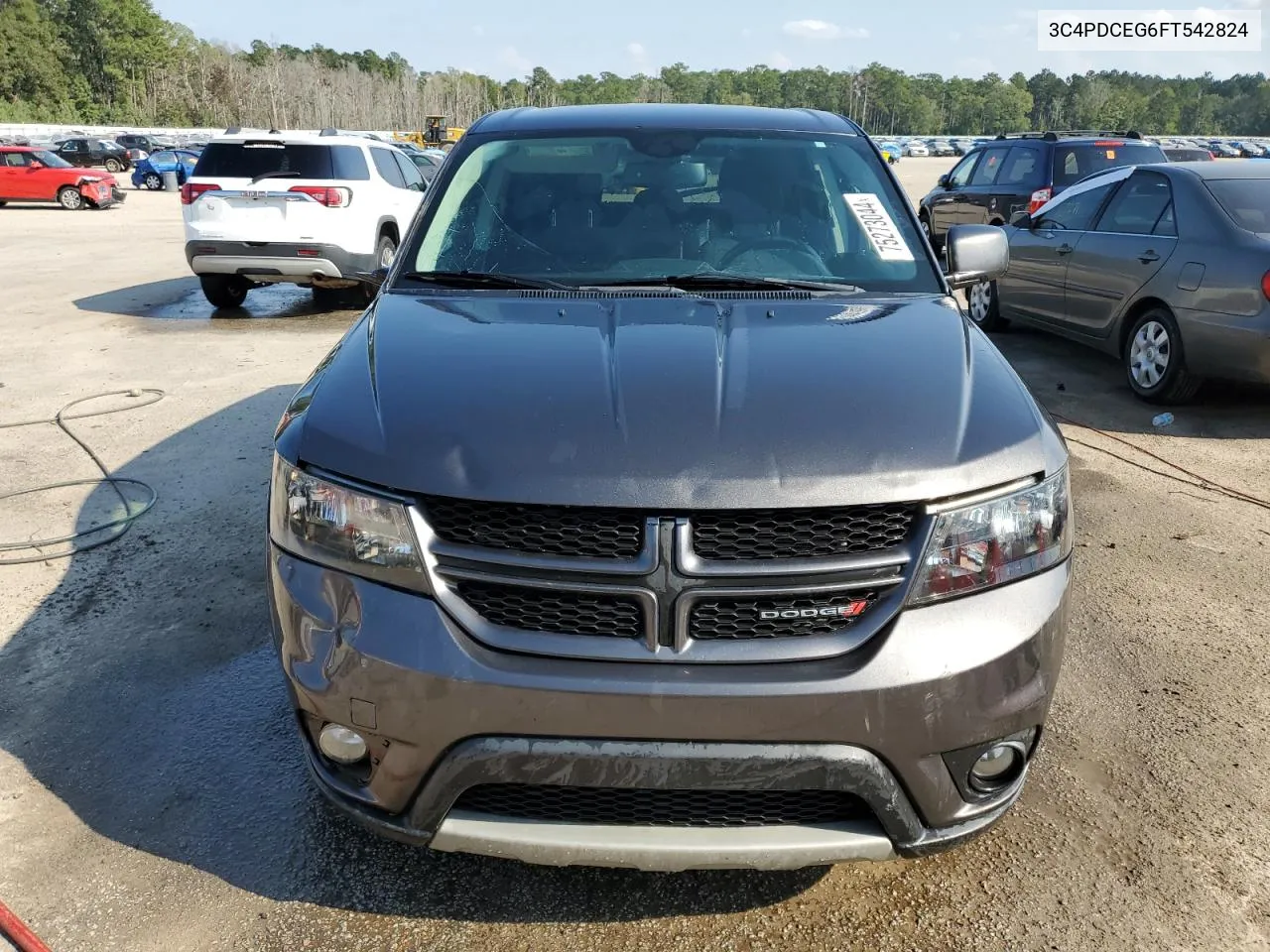 2015 Dodge Journey R/T VIN: 3C4PDCEG6FT542824 Lot: 75273044