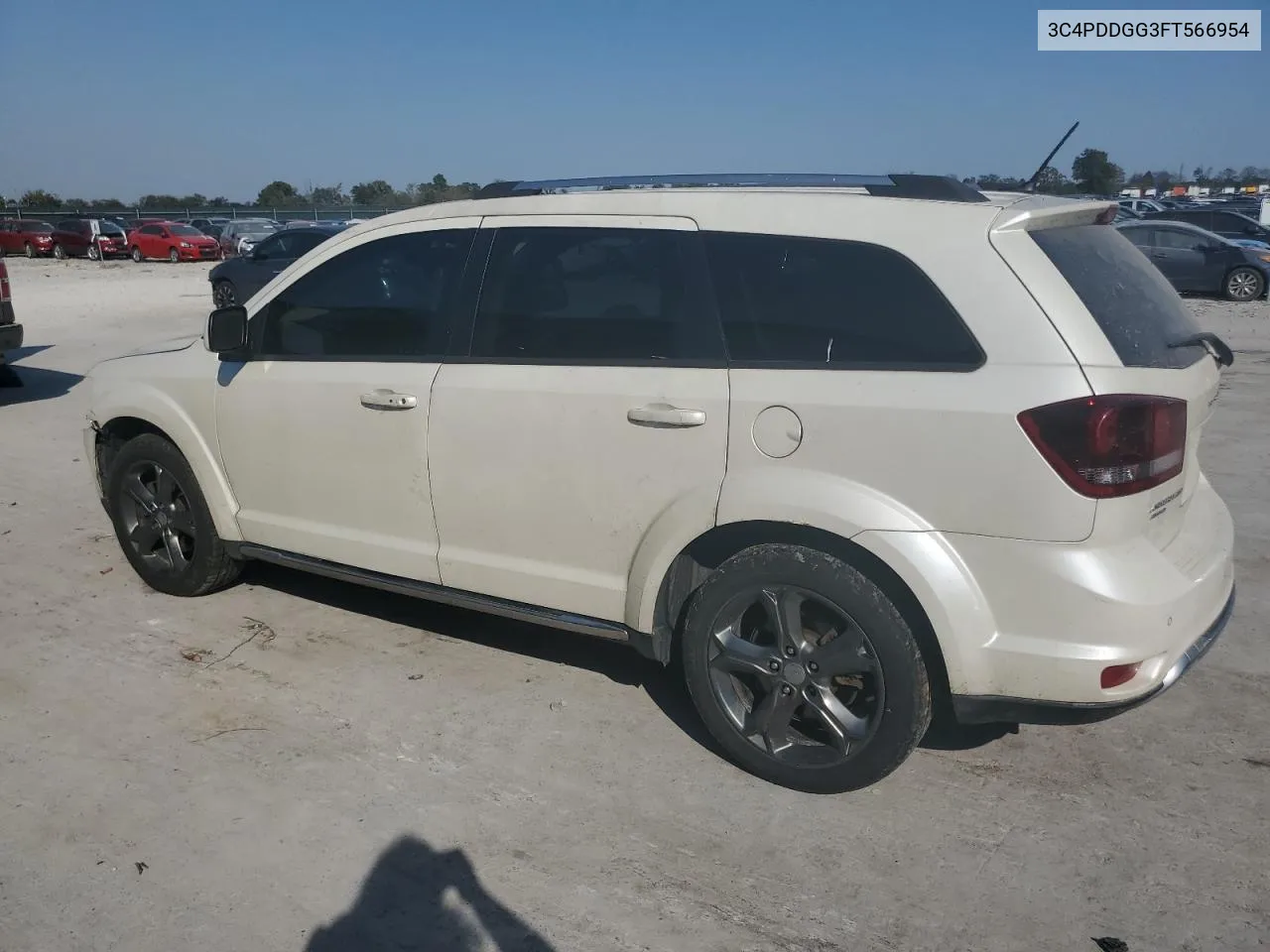 2015 Dodge Journey Crossroad VIN: 3C4PDDGG3FT566954 Lot: 75289514