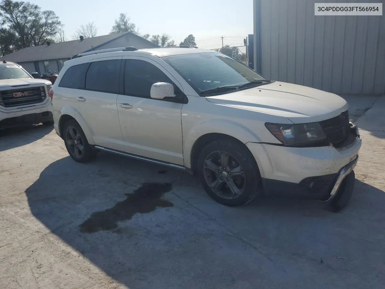 2015 Dodge Journey Crossroad VIN: 3C4PDDGG3FT566954 Lot: 75289514