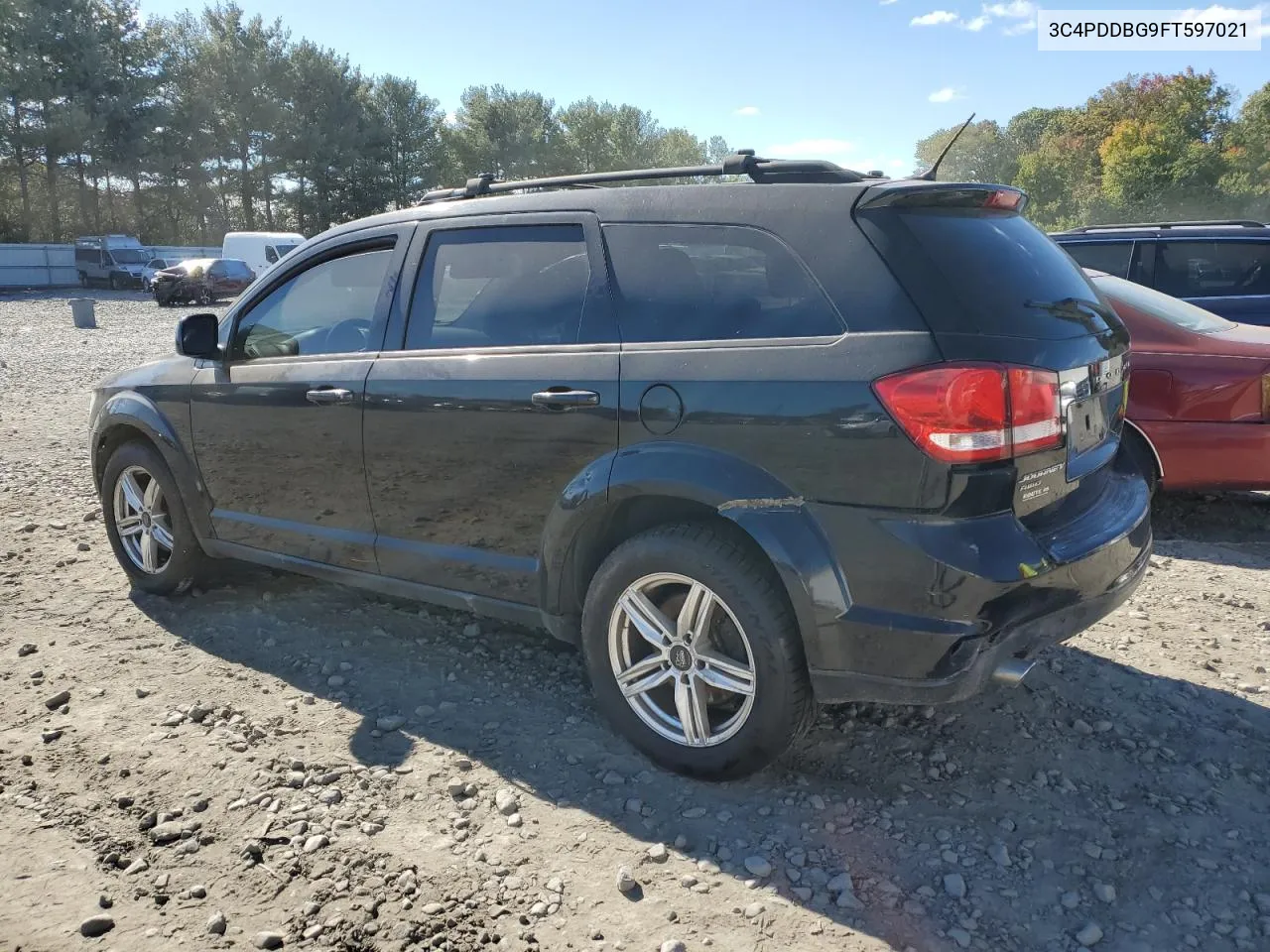 2015 Dodge Journey Sxt VIN: 3C4PDDBG9FT597021 Lot: 75362694