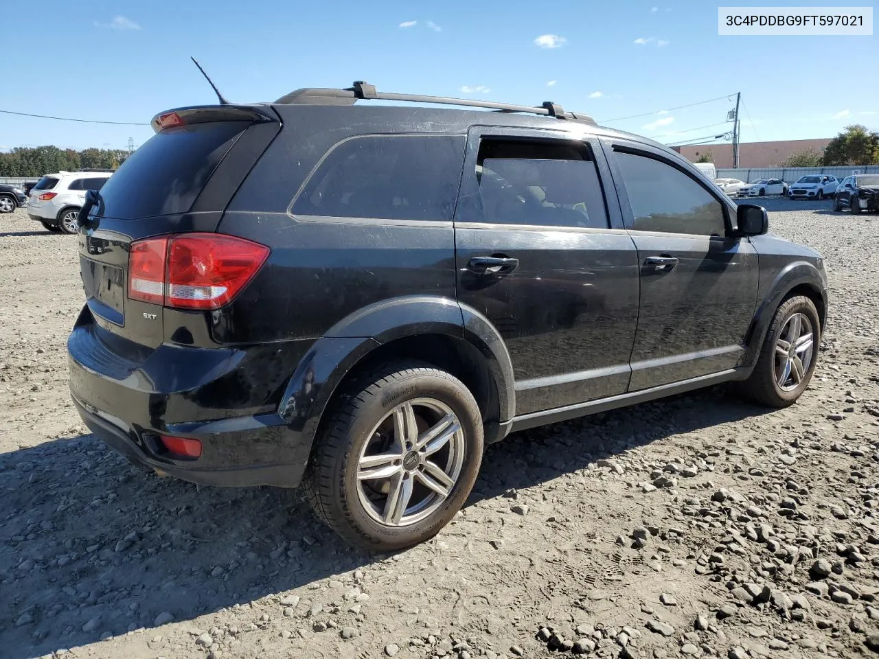 2015 Dodge Journey Sxt VIN: 3C4PDDBG9FT597021 Lot: 75362694