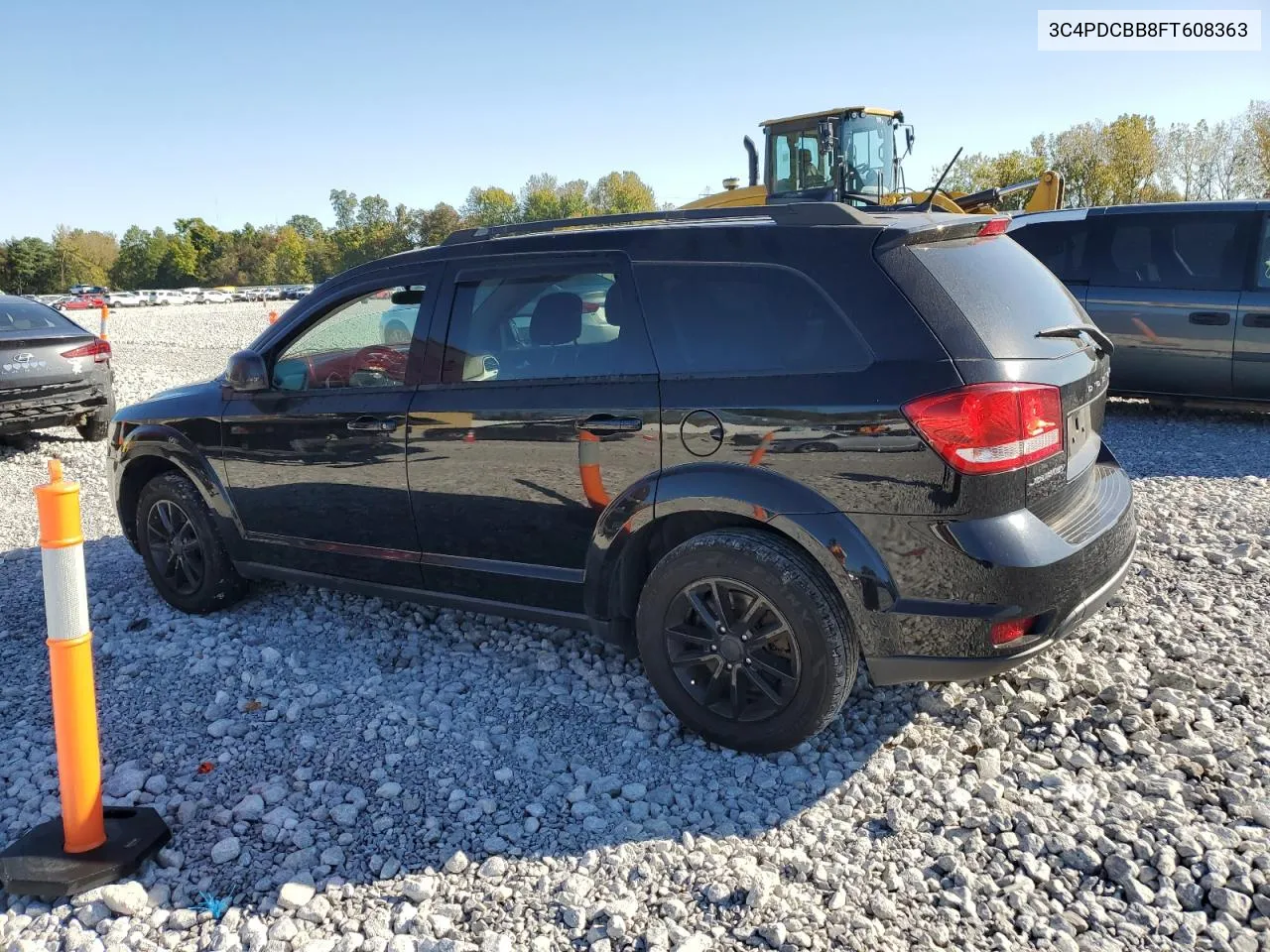 2015 Dodge Journey Sxt VIN: 3C4PDCBB8FT608363 Lot: 75497174