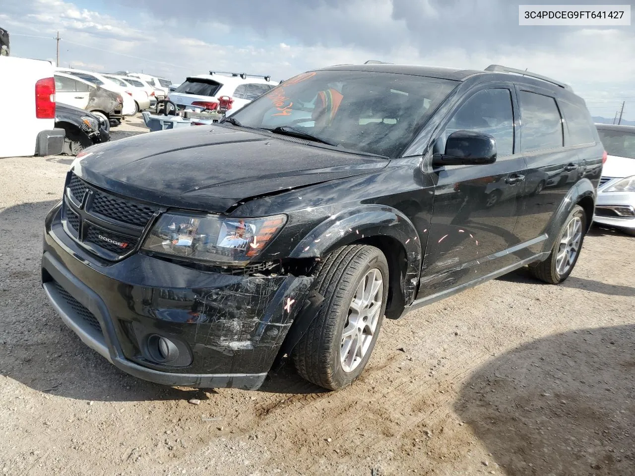 2015 Dodge Journey R/T VIN: 3C4PDCEG9FT641427 Lot: 75501034