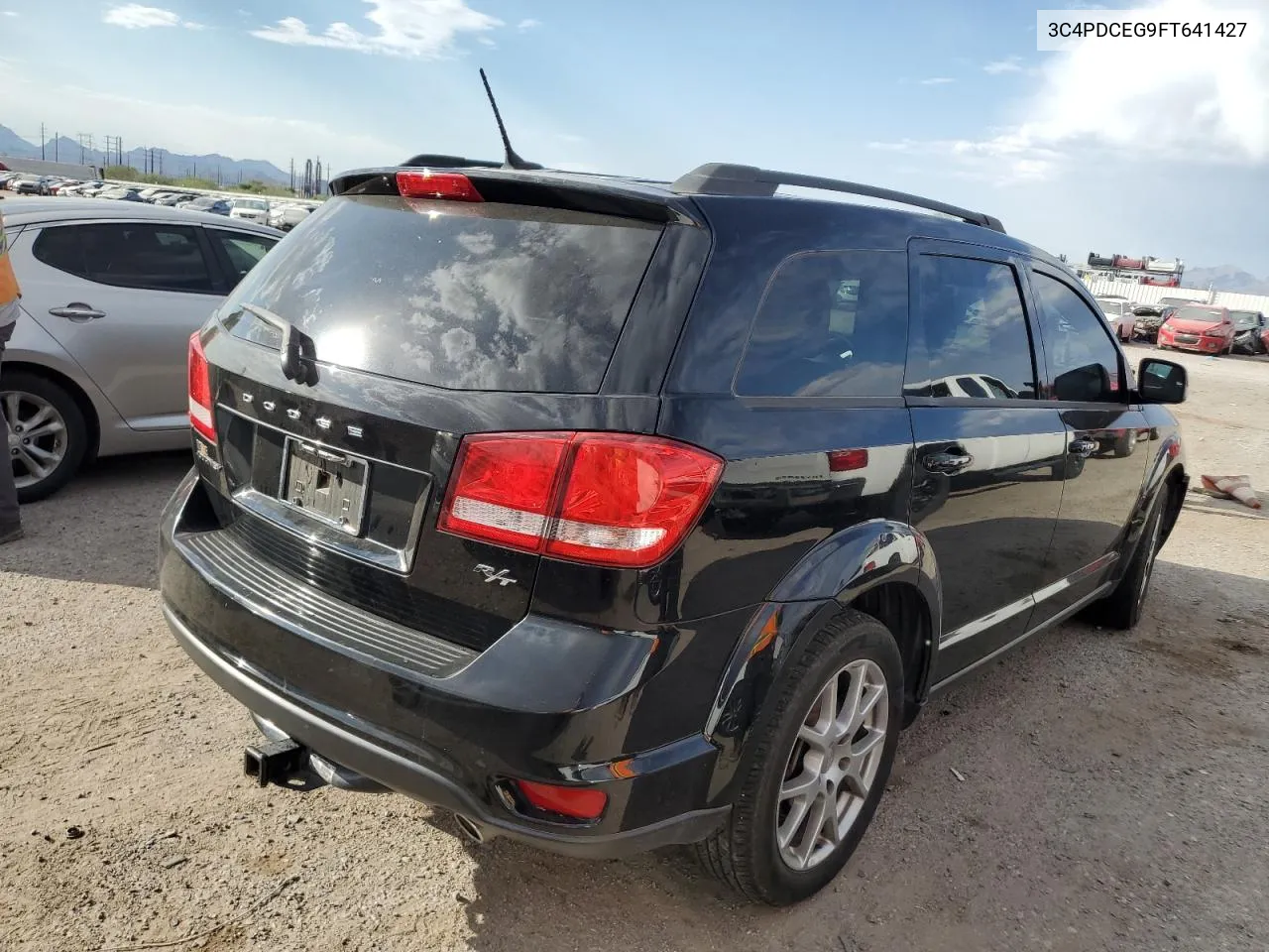 2015 Dodge Journey R/T VIN: 3C4PDCEG9FT641427 Lot: 75501034