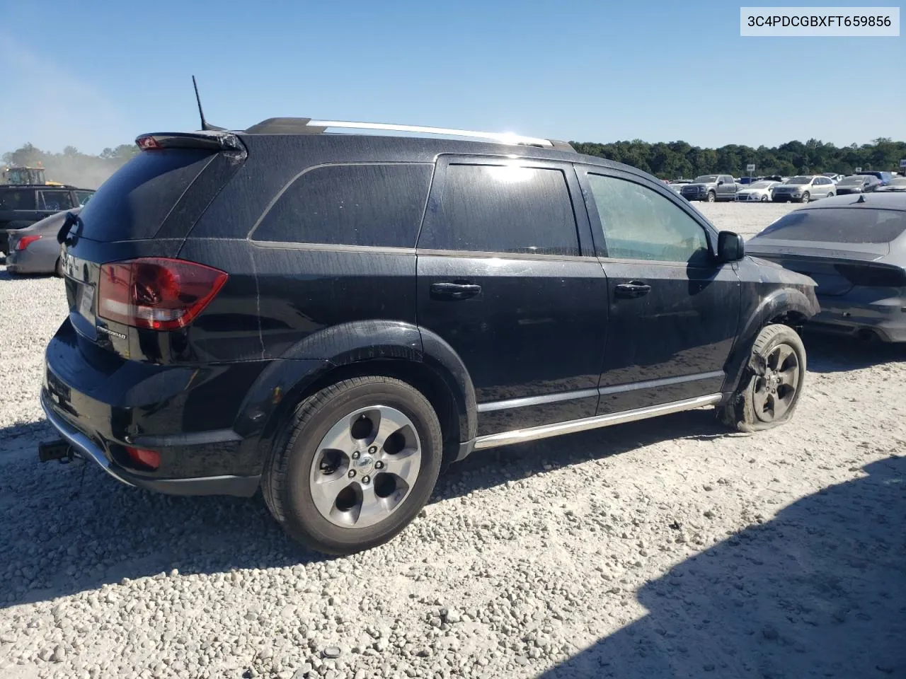 2015 Dodge Journey Crossroad VIN: 3C4PDCGBXFT659856 Lot: 75621044