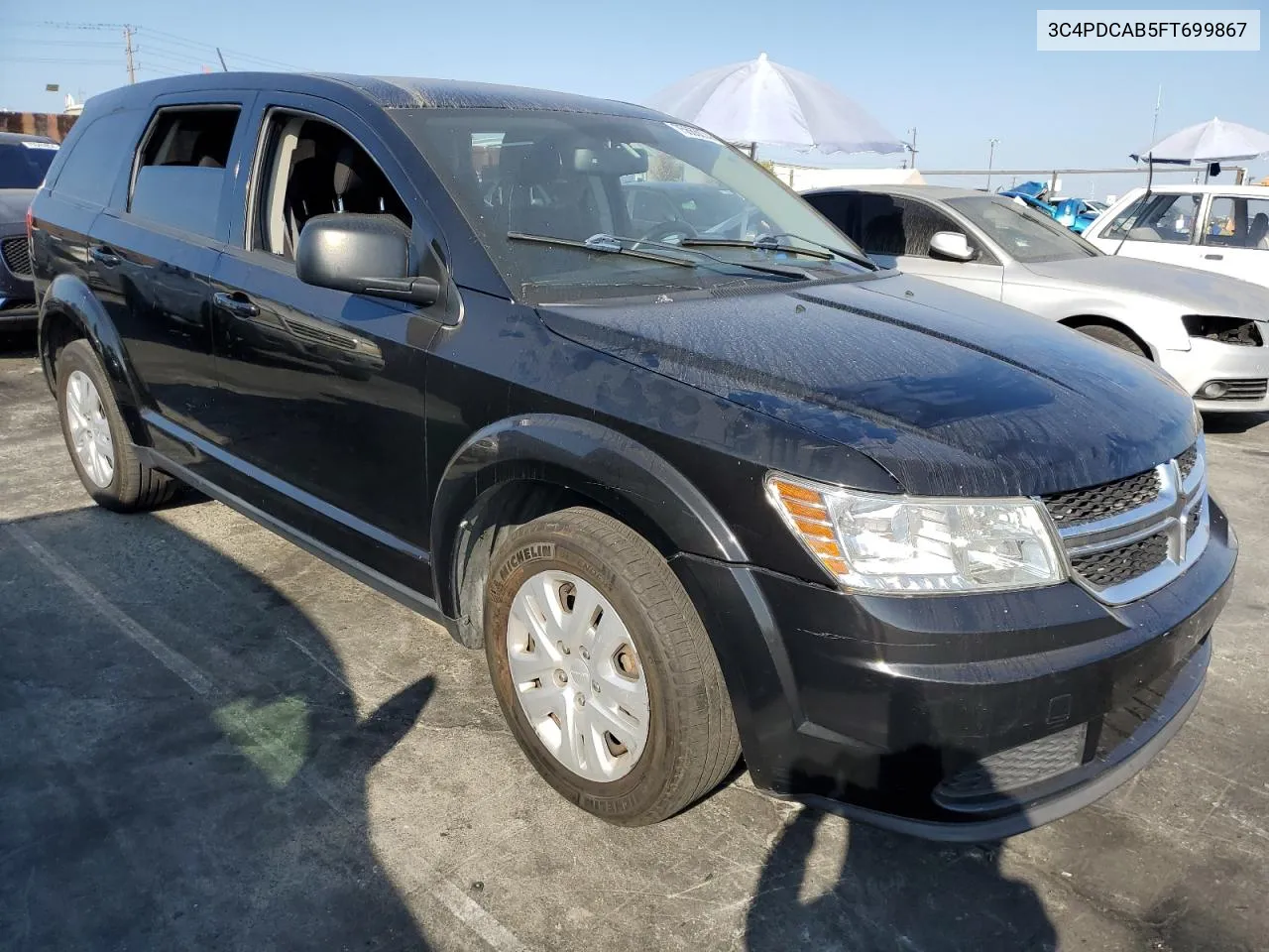 2015 Dodge Journey Se VIN: 3C4PDCAB5FT699867 Lot: 75665074