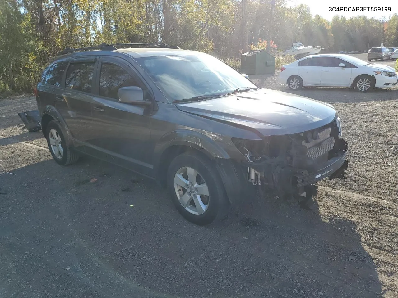 2015 Dodge Journey Se VIN: 3C4PDCAB3FT559199 Lot: 75849924