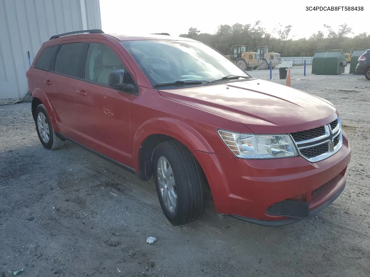 2015 Dodge Journey Se VIN: 3C4PDCAB8FT588438 Lot: 75871724