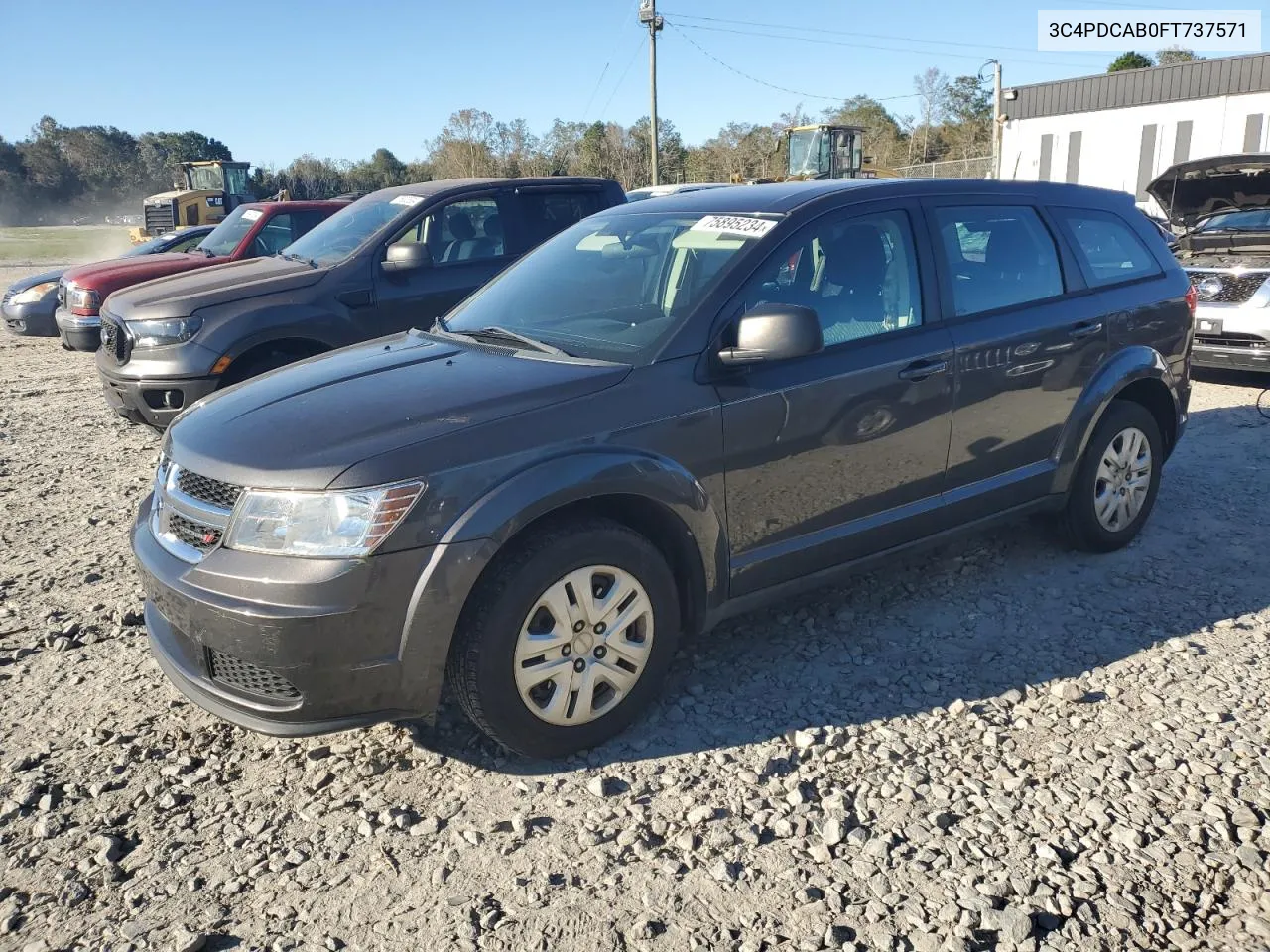 2015 Dodge Journey Se VIN: 3C4PDCAB0FT737571 Lot: 75895234