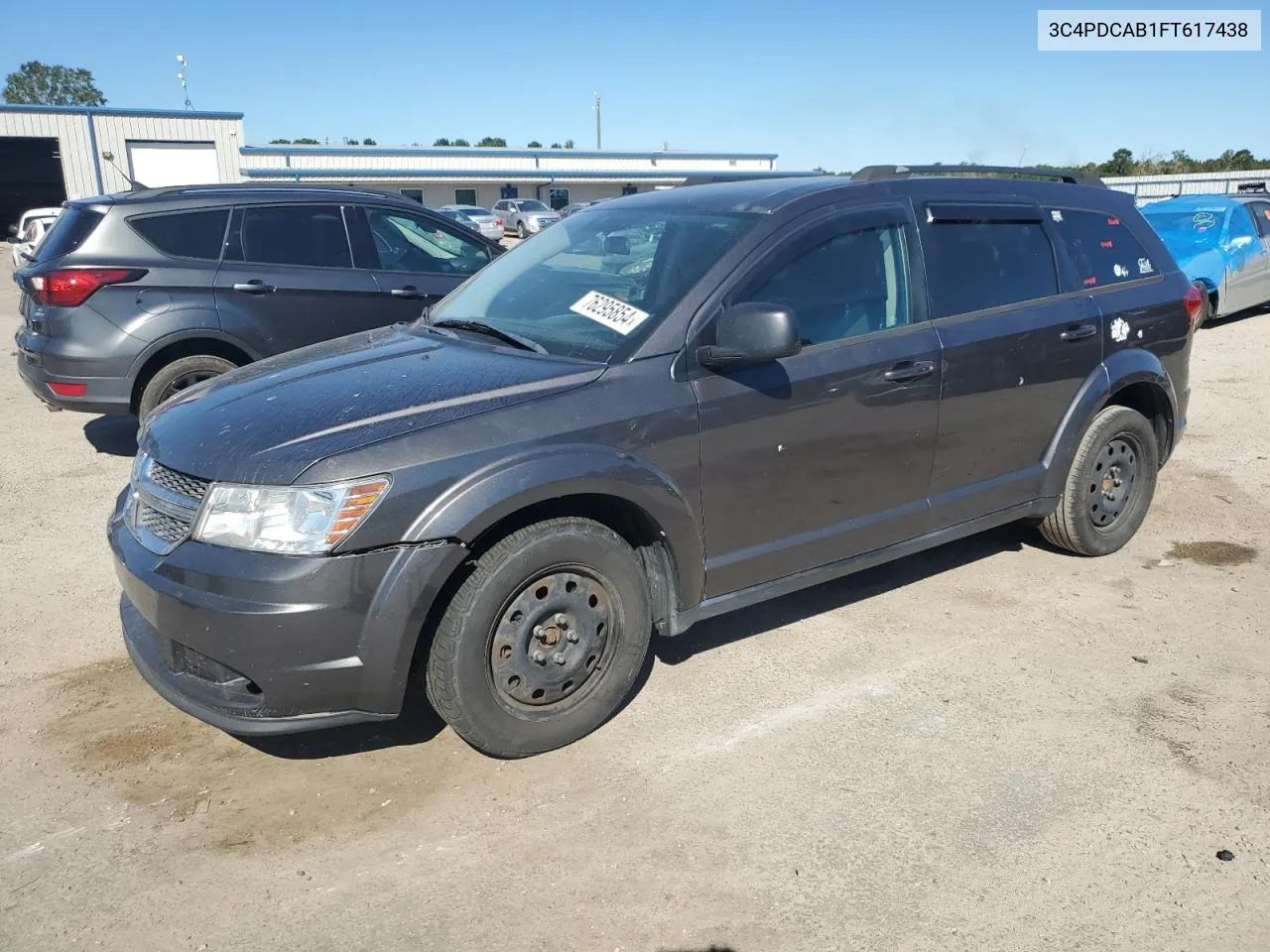 2015 Dodge Journey Se VIN: 3C4PDCAB1FT617438 Lot: 76295854