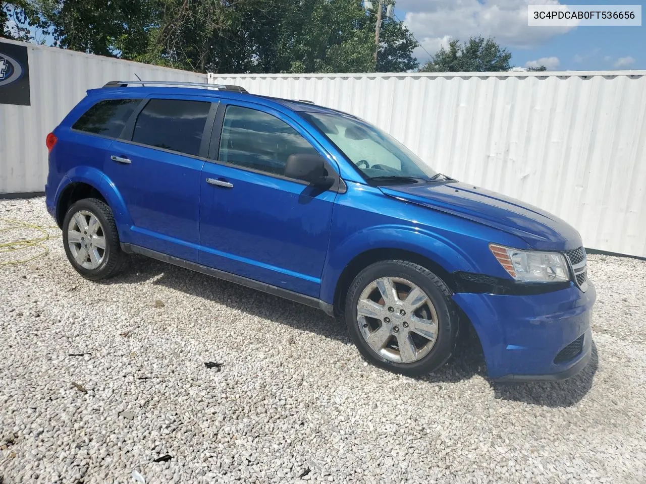 2015 Dodge Journey Se VIN: 3C4PDCAB0FT536656 Lot: 76358474