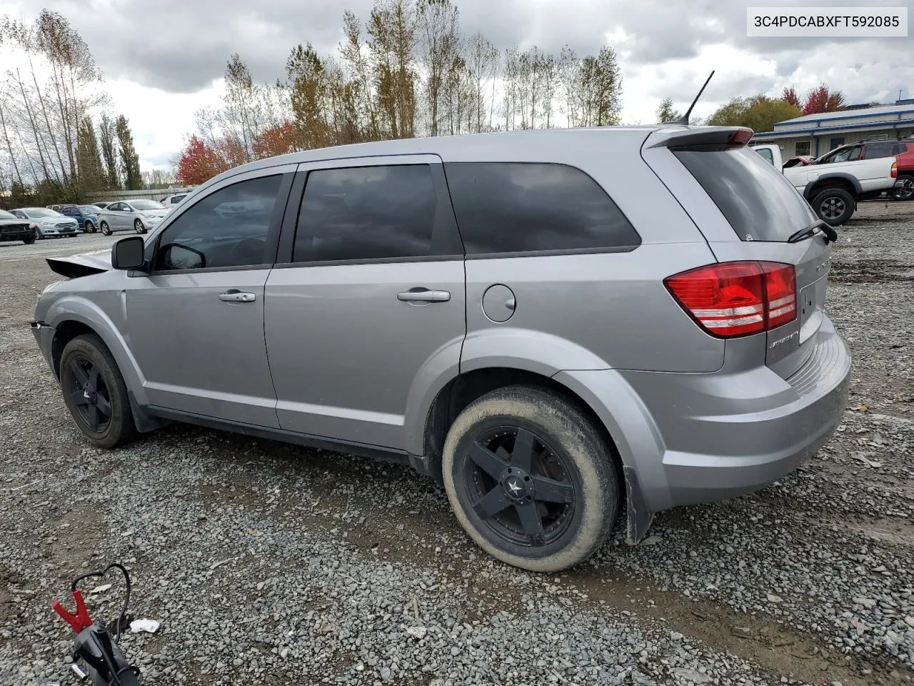 2015 Dodge Journey Se VIN: 3C4PDCABXFT592085 Lot: 76420844