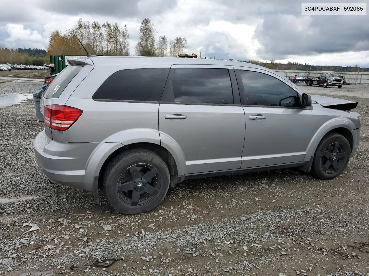 2015 Dodge Journey Se VIN: 3C4PDCABXFT592085 Lot: 76420844