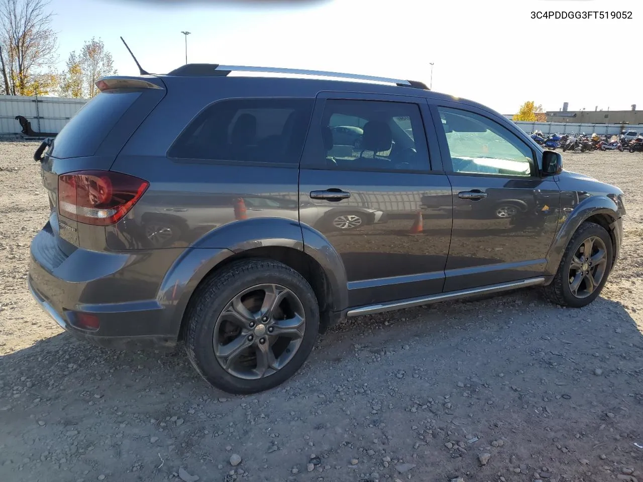 2015 Dodge Journey Crossroad VIN: 3C4PDDGG3FT519052 Lot: 76481134