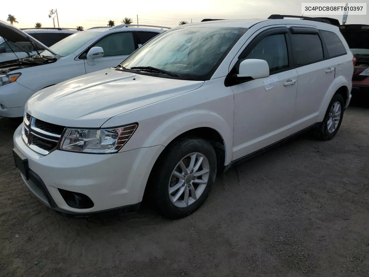 2015 Dodge Journey Sxt VIN: 3C4PDCBG8FT610397 Lot: 76521854