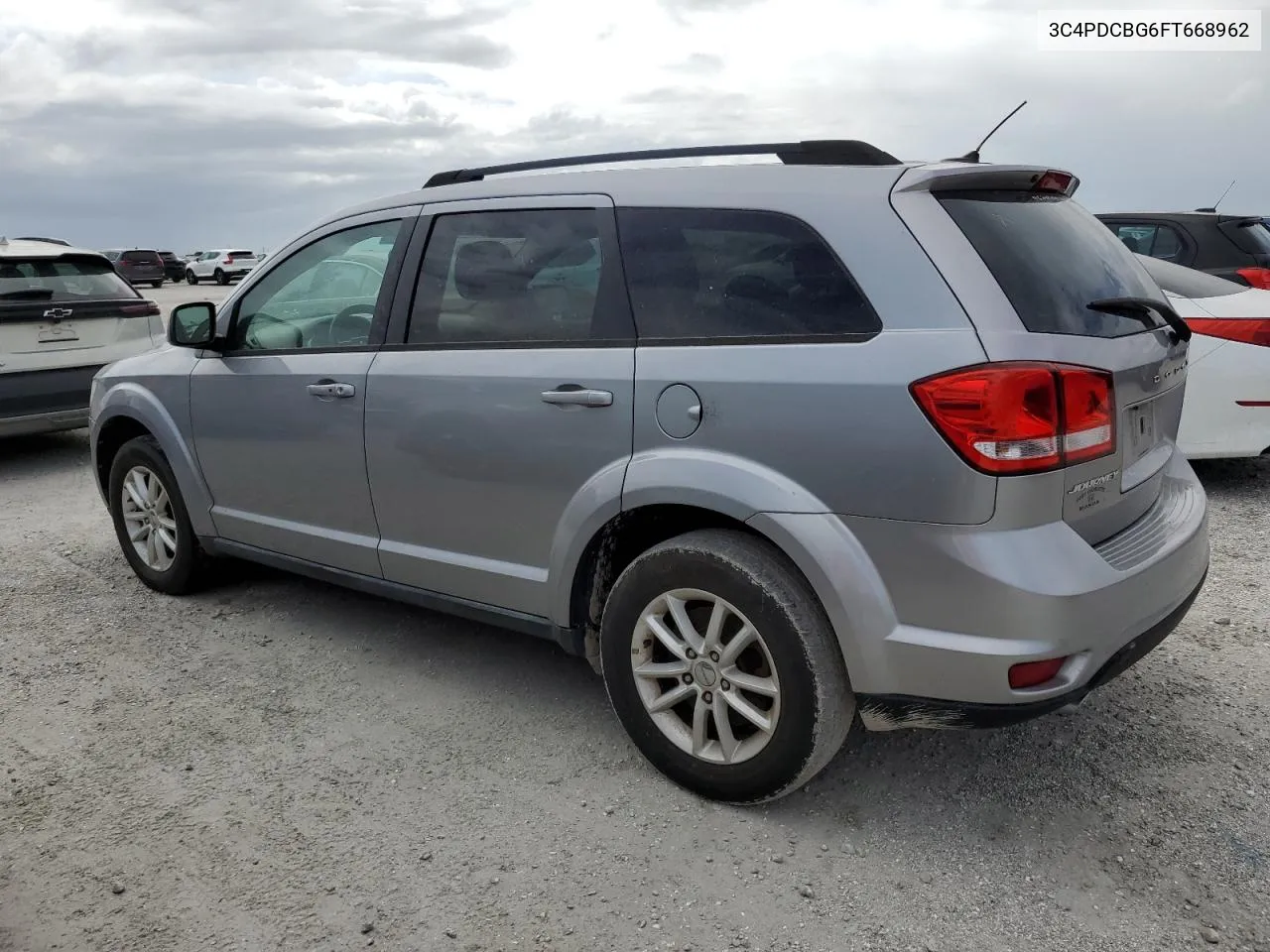 2015 Dodge Journey Sxt VIN: 3C4PDCBG6FT668962 Lot: 76553424