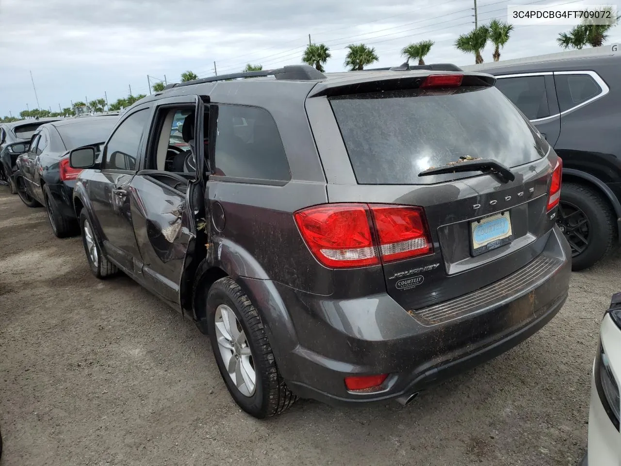 2015 Dodge Journey Sxt VIN: 3C4PDCBG4FT709072 Lot: 76863874