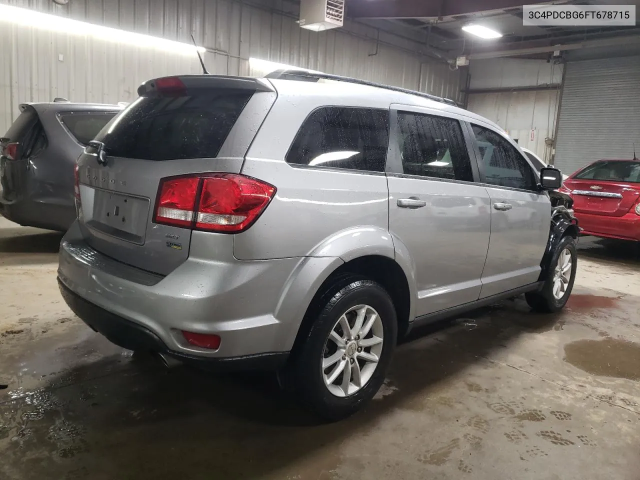 2015 Dodge Journey Sxt VIN: 3C4PDCBG6FT678715 Lot: 77003774