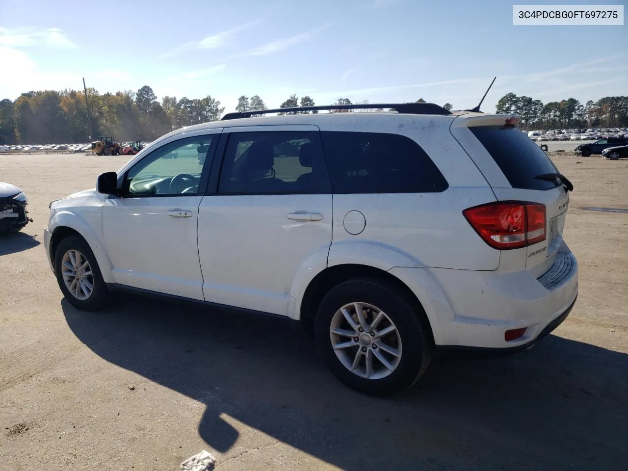 2015 Dodge Journey Sxt VIN: 3C4PDCBG0FT697275 Lot: 77195634