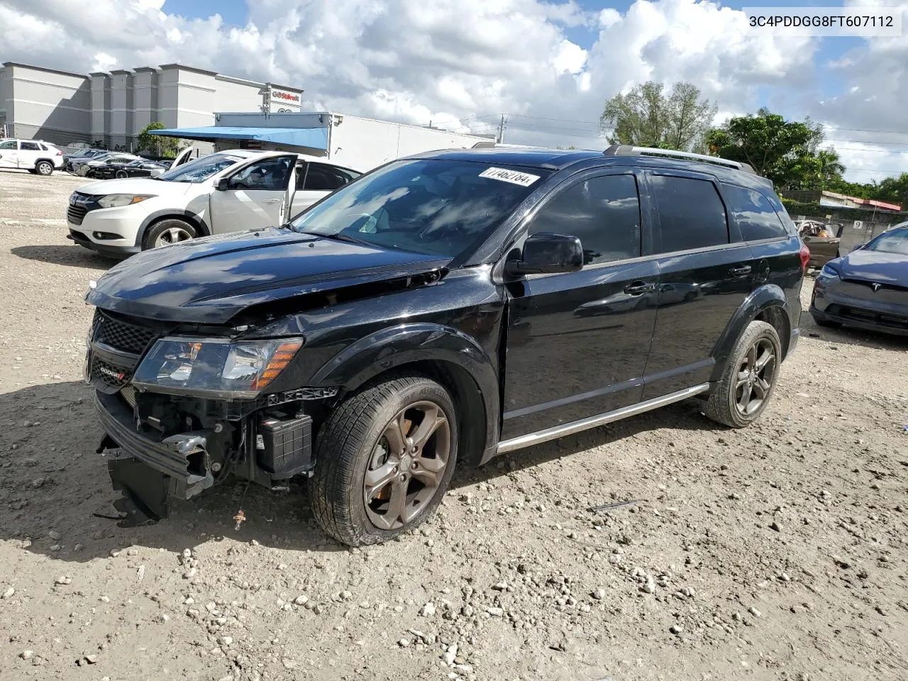 3C4PDDGG8FT607112 2015 Dodge Journey Crossroad