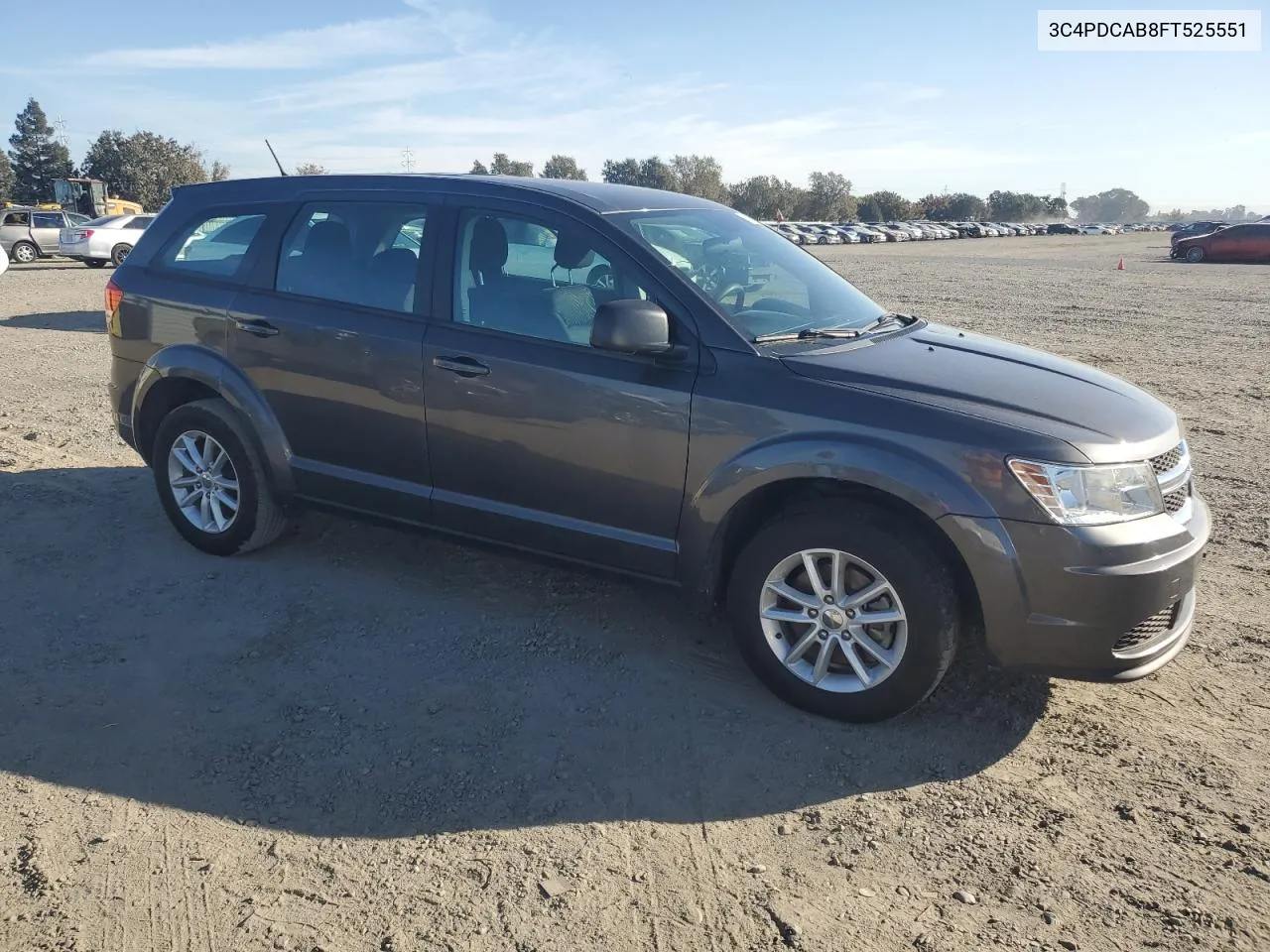 2015 Dodge Journey Se VIN: 3C4PDCAB8FT525551 Lot: 77464094