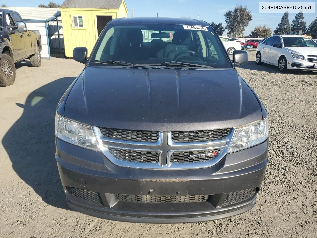 2015 Dodge Journey Se VIN: 3C4PDCAB8FT525551 Lot: 77464094