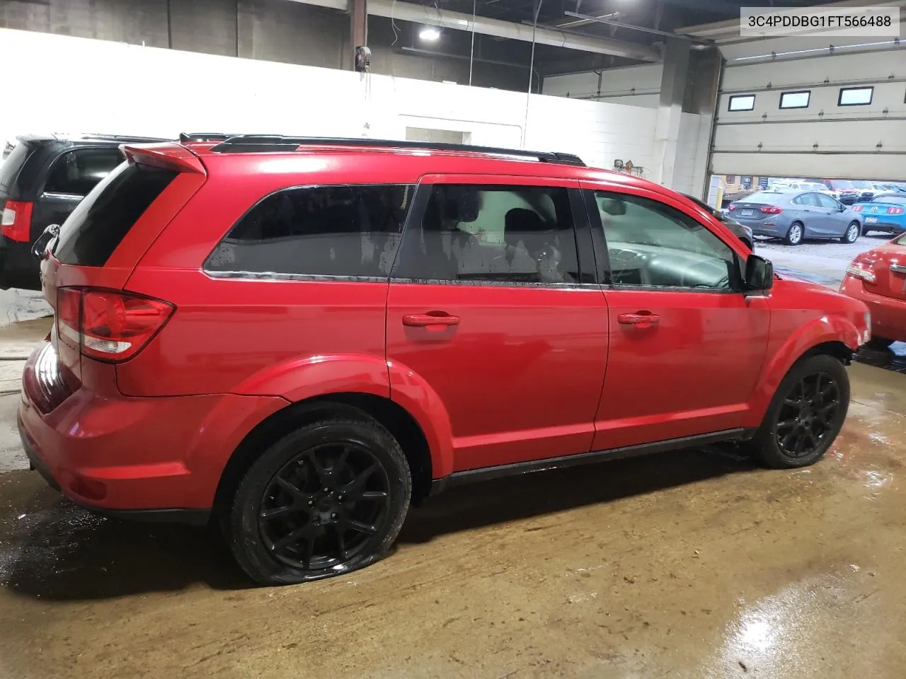 2015 Dodge Journey Sxt VIN: 3C4PDDBG1FT566488 Lot: 77490864