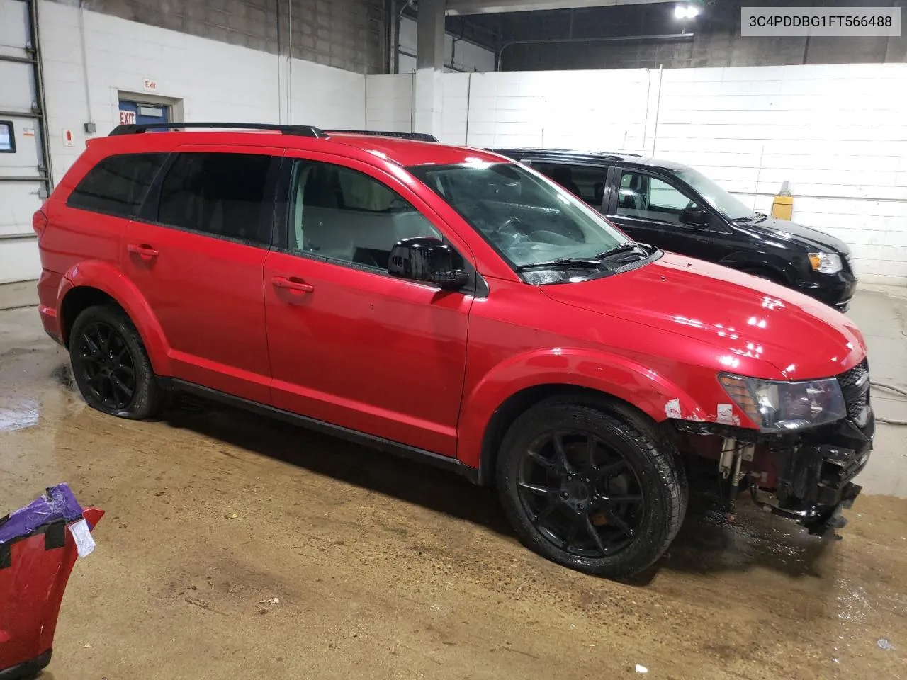 2015 Dodge Journey Sxt VIN: 3C4PDDBG1FT566488 Lot: 77490864