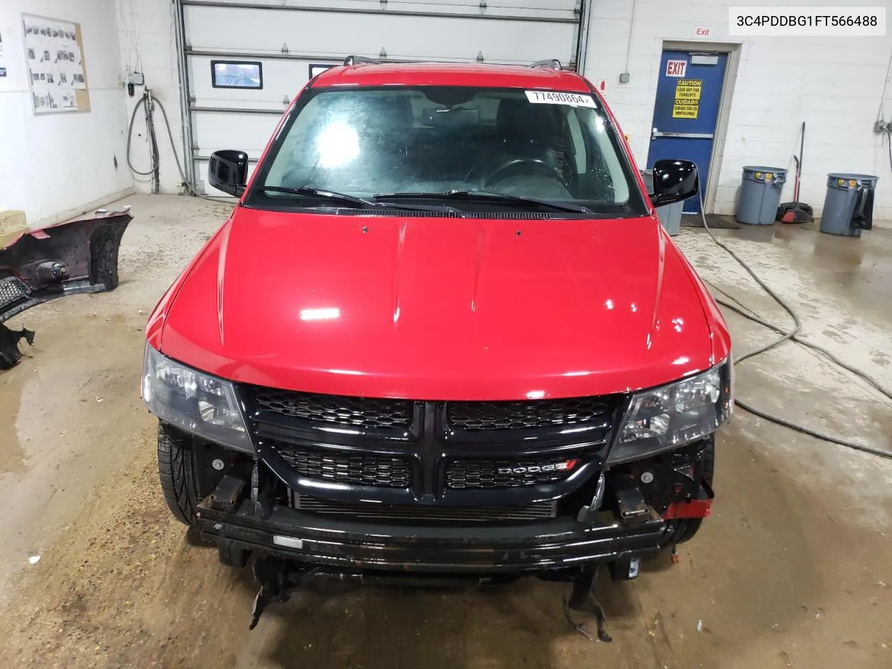 2015 Dodge Journey Sxt VIN: 3C4PDDBG1FT566488 Lot: 77490864