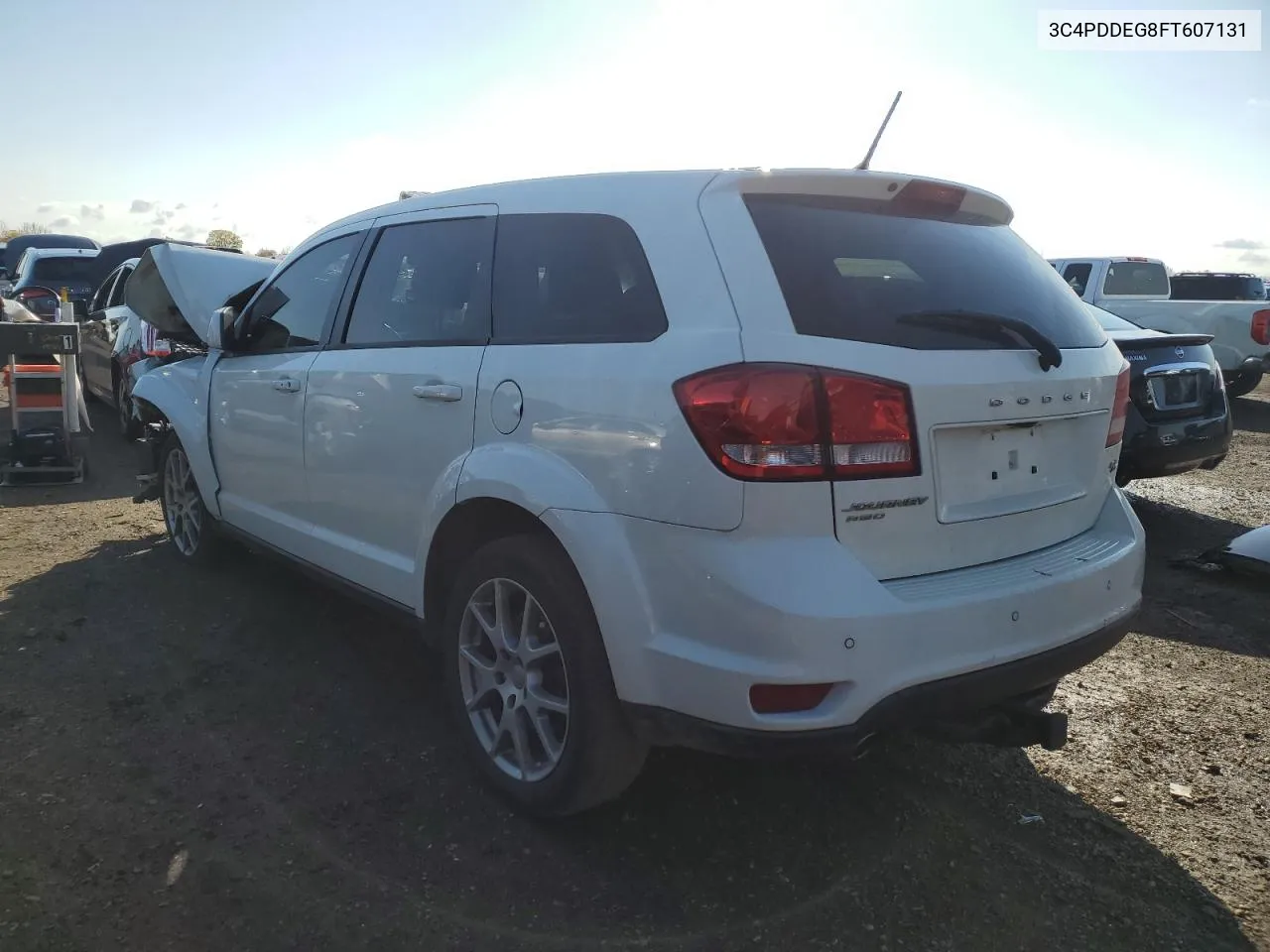 2015 Dodge Journey R/T VIN: 3C4PDDEG8FT607131 Lot: 77677574