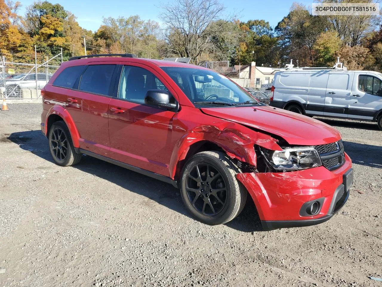 2015 Dodge Journey Sxt VIN: 3C4PDDBG0FT581516 Lot: 77714434