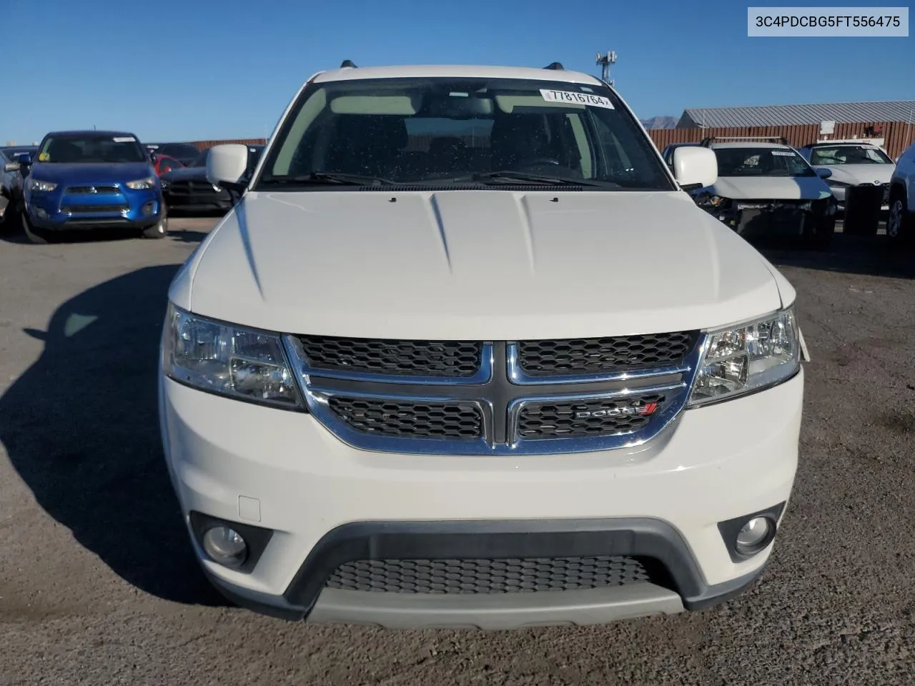 2015 Dodge Journey Sxt VIN: 3C4PDCBG5FT556475 Lot: 77816764