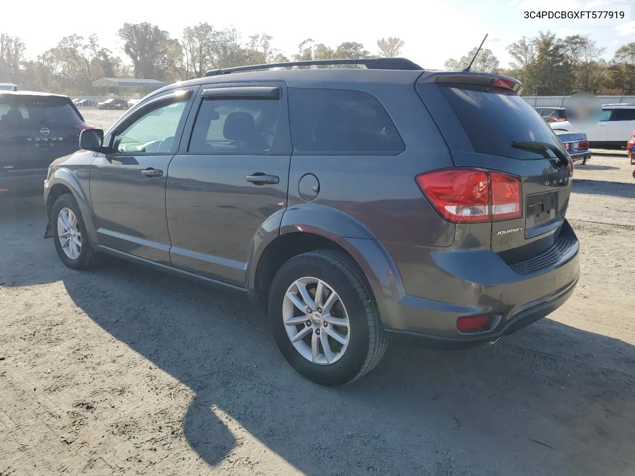 2015 Dodge Journey Sxt VIN: 3C4PDCBGXFT577919 Lot: 77874664