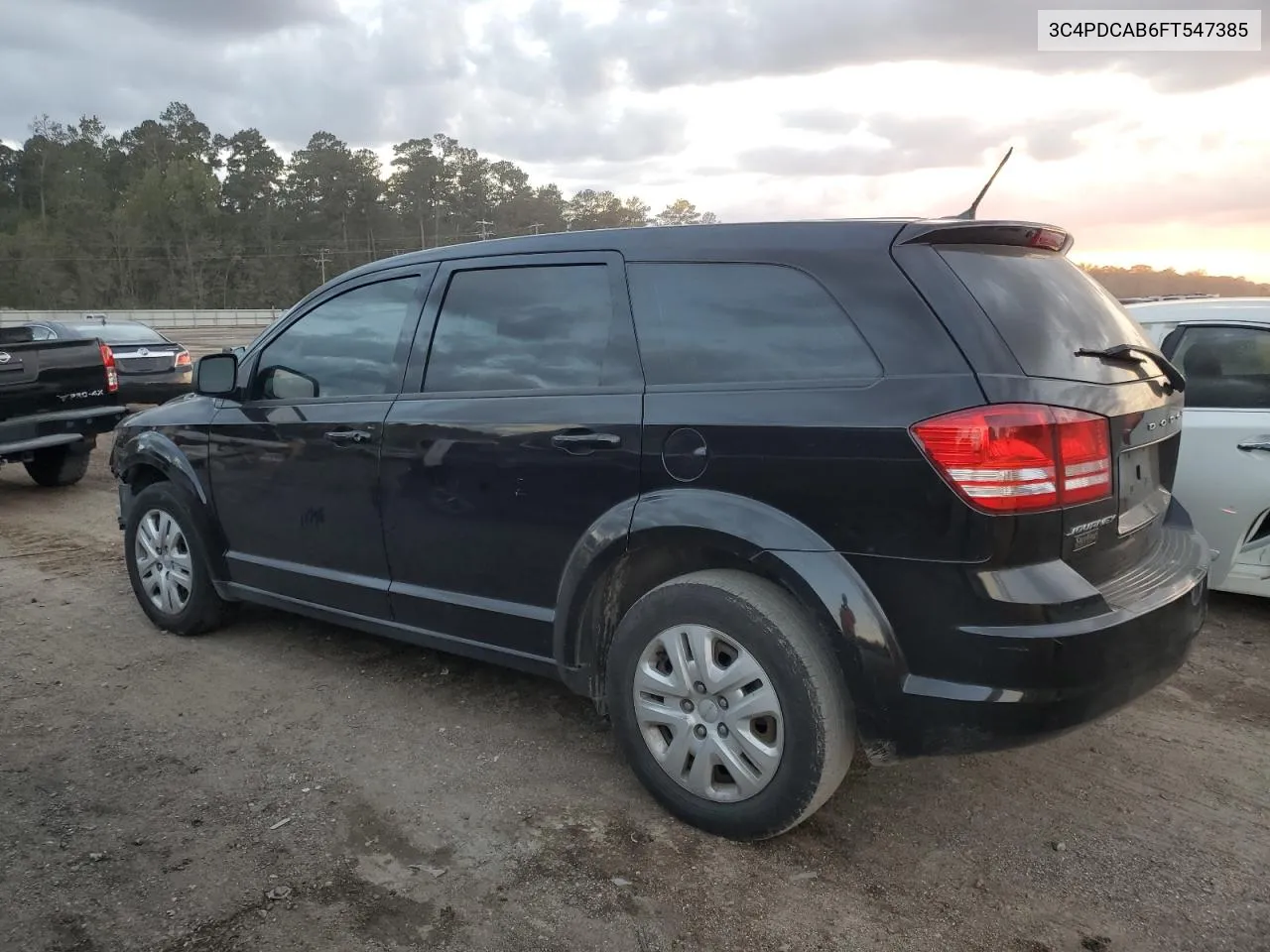 2015 Dodge Journey Se VIN: 3C4PDCAB6FT547385 Lot: 78048904