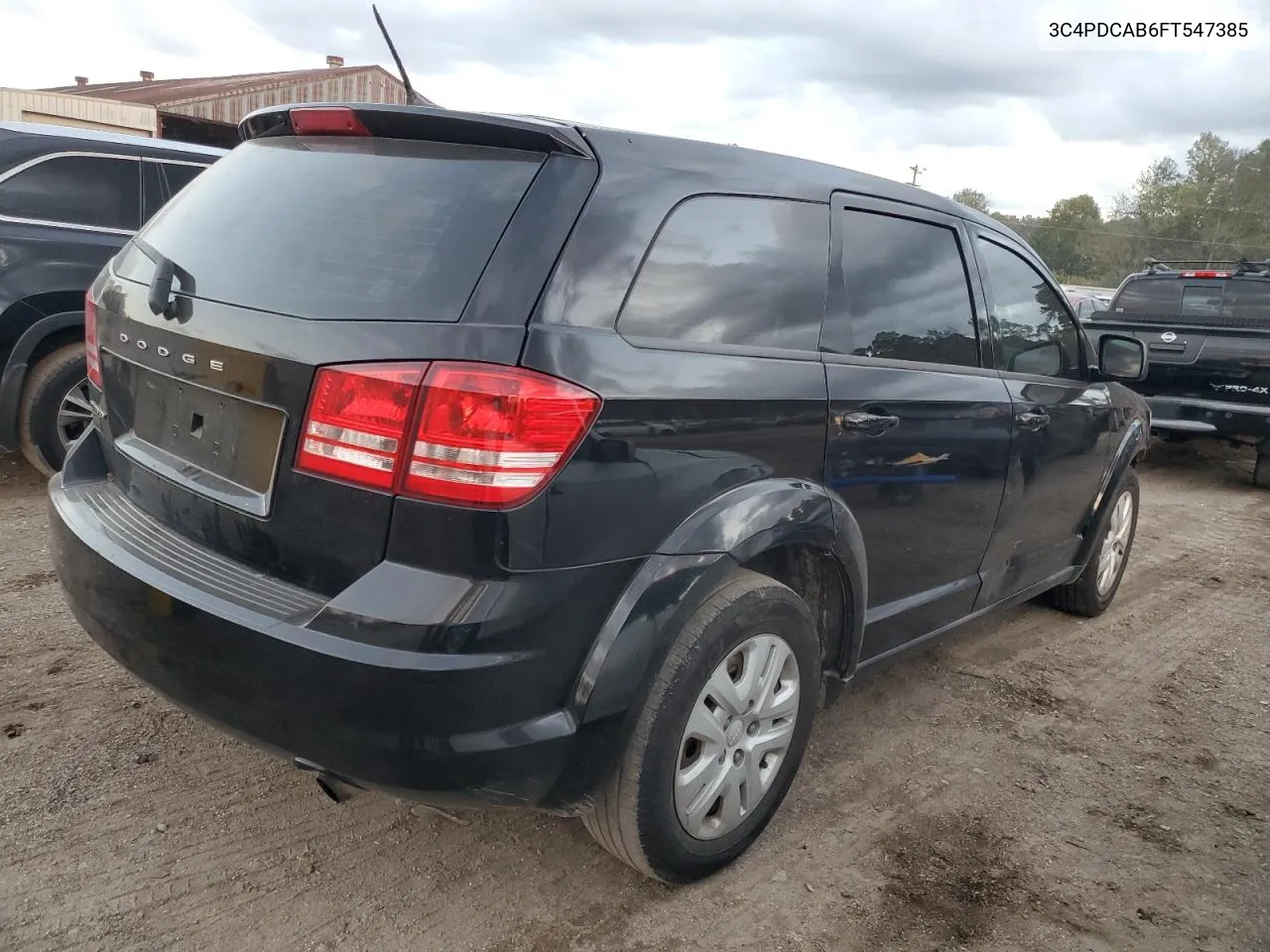 2015 Dodge Journey Se VIN: 3C4PDCAB6FT547385 Lot: 78048904