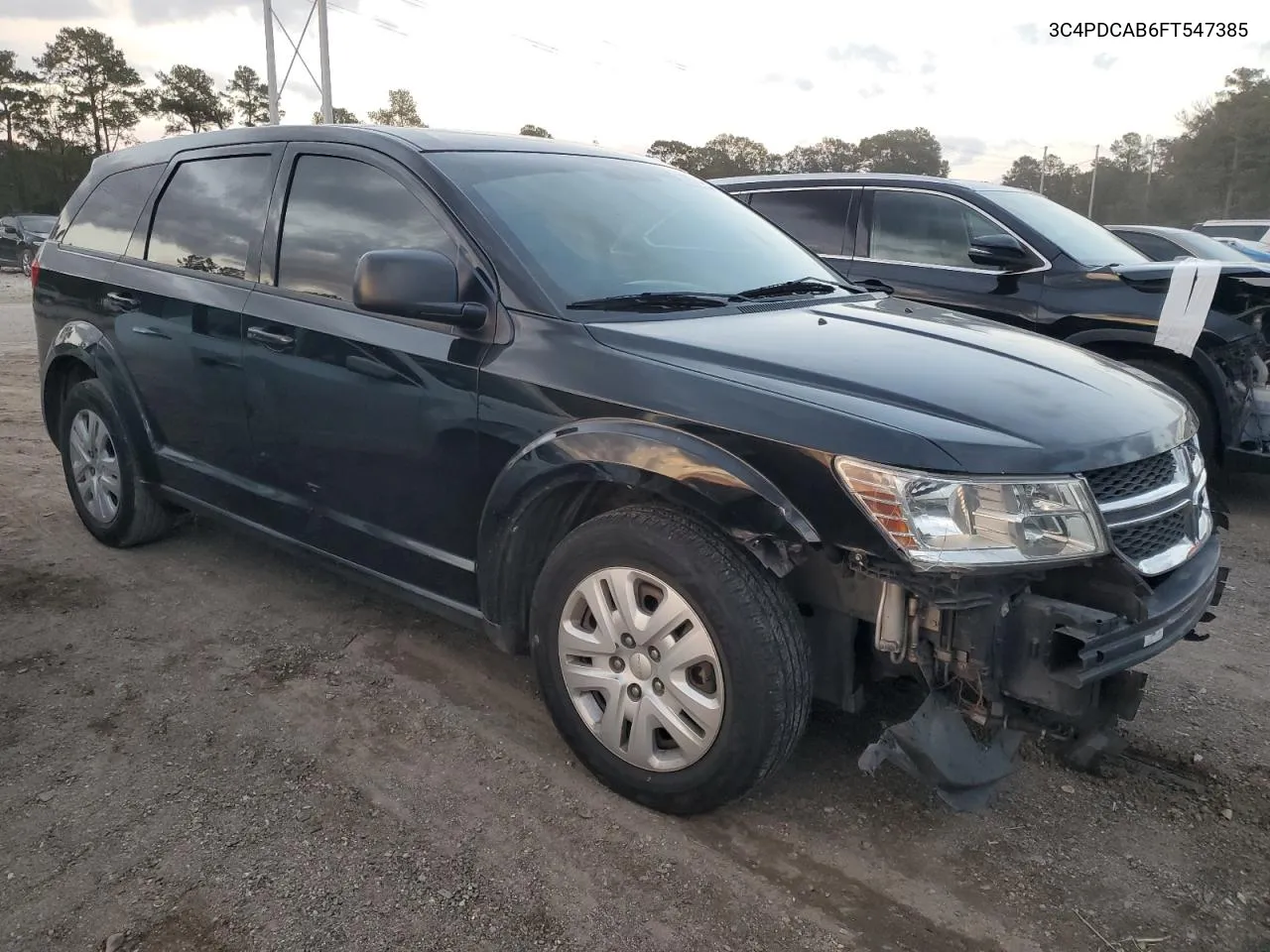 2015 Dodge Journey Se VIN: 3C4PDCAB6FT547385 Lot: 78048904