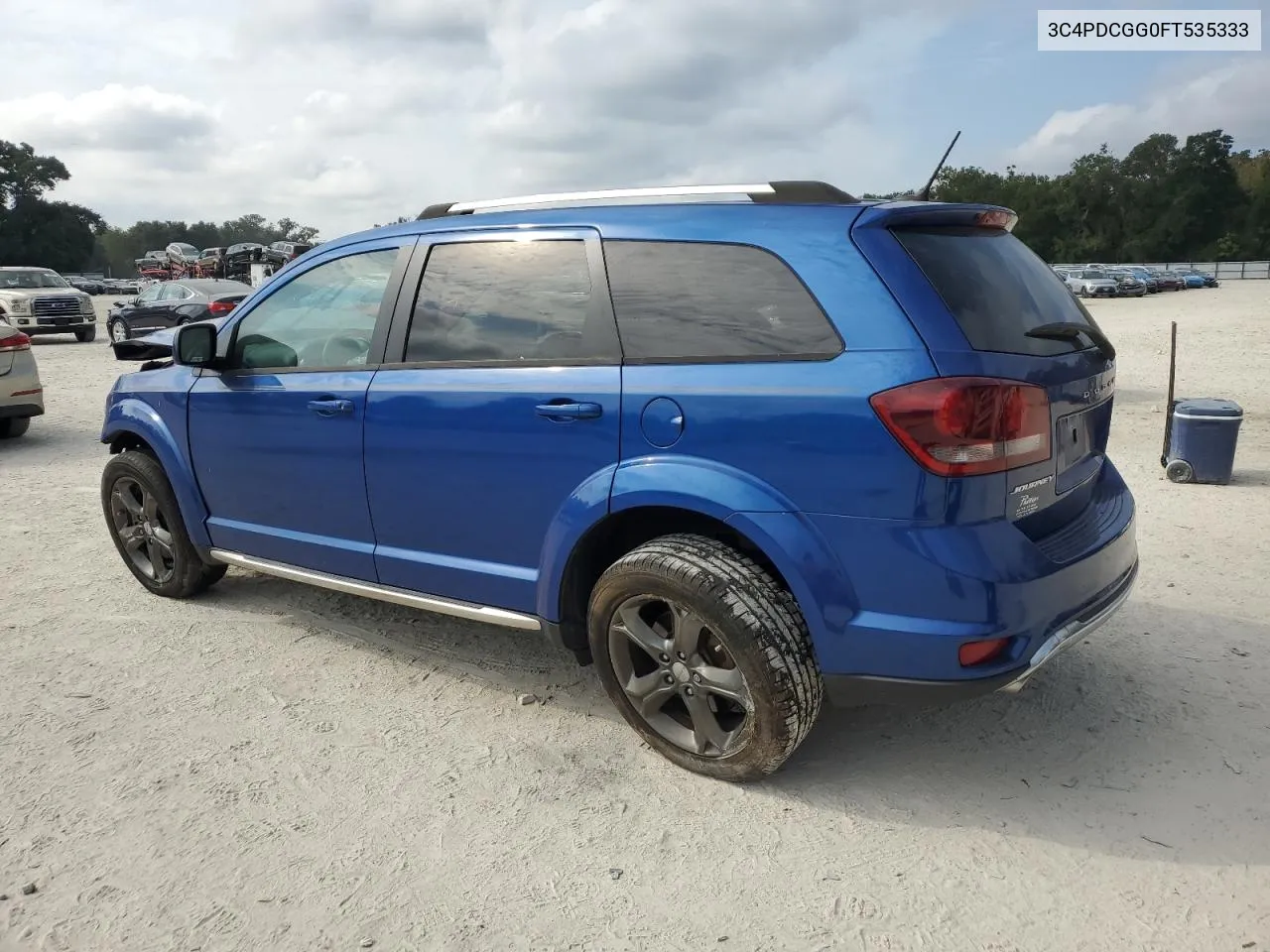 2015 Dodge Journey Crossroad VIN: 3C4PDCGG0FT535333 Lot: 78069644