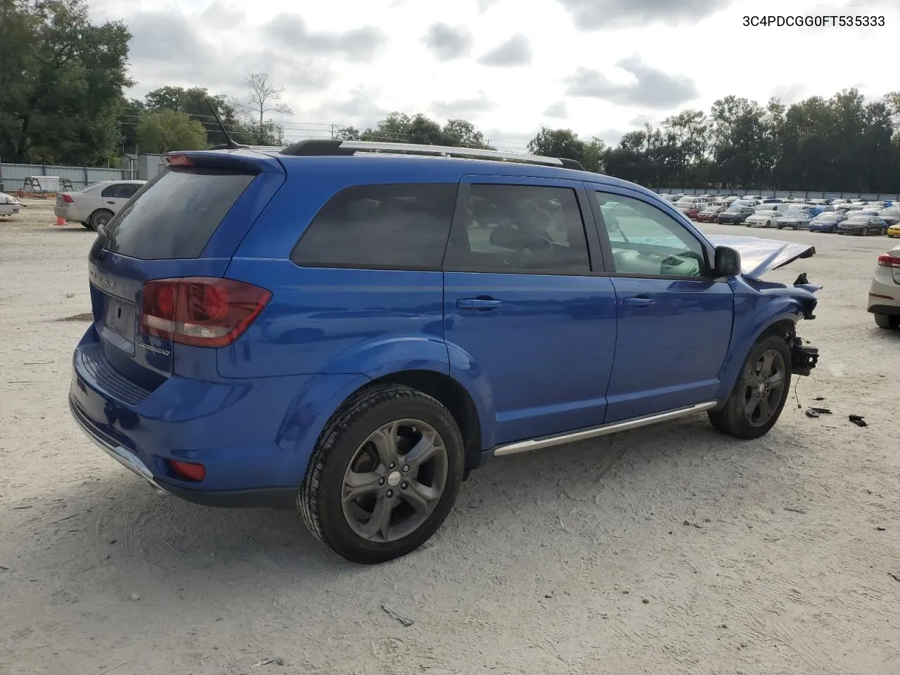 2015 Dodge Journey Crossroad VIN: 3C4PDCGG0FT535333 Lot: 78069644