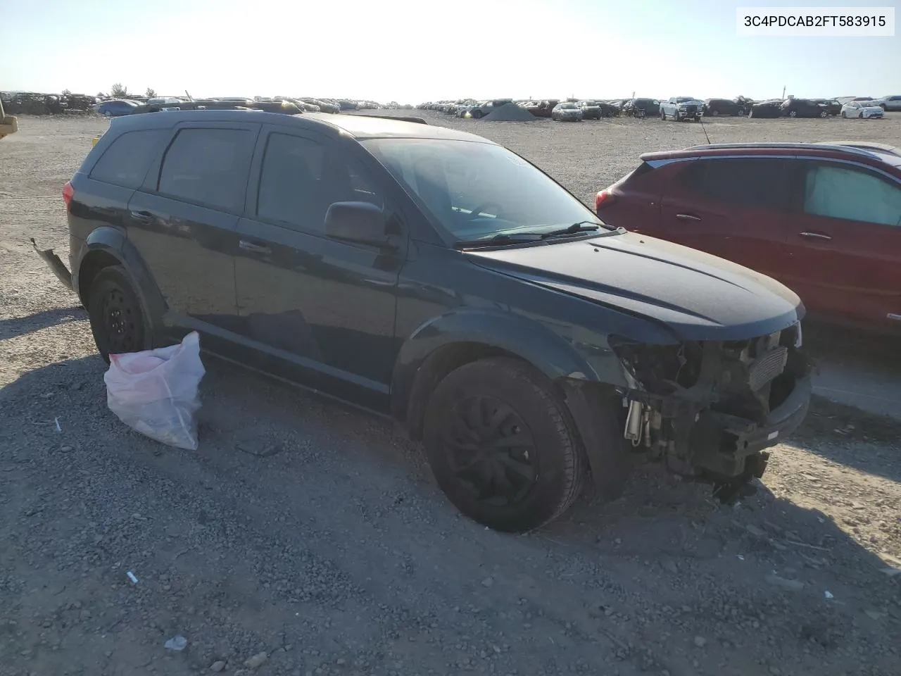 2015 Dodge Journey Se VIN: 3C4PDCAB2FT583915 Lot: 78214994