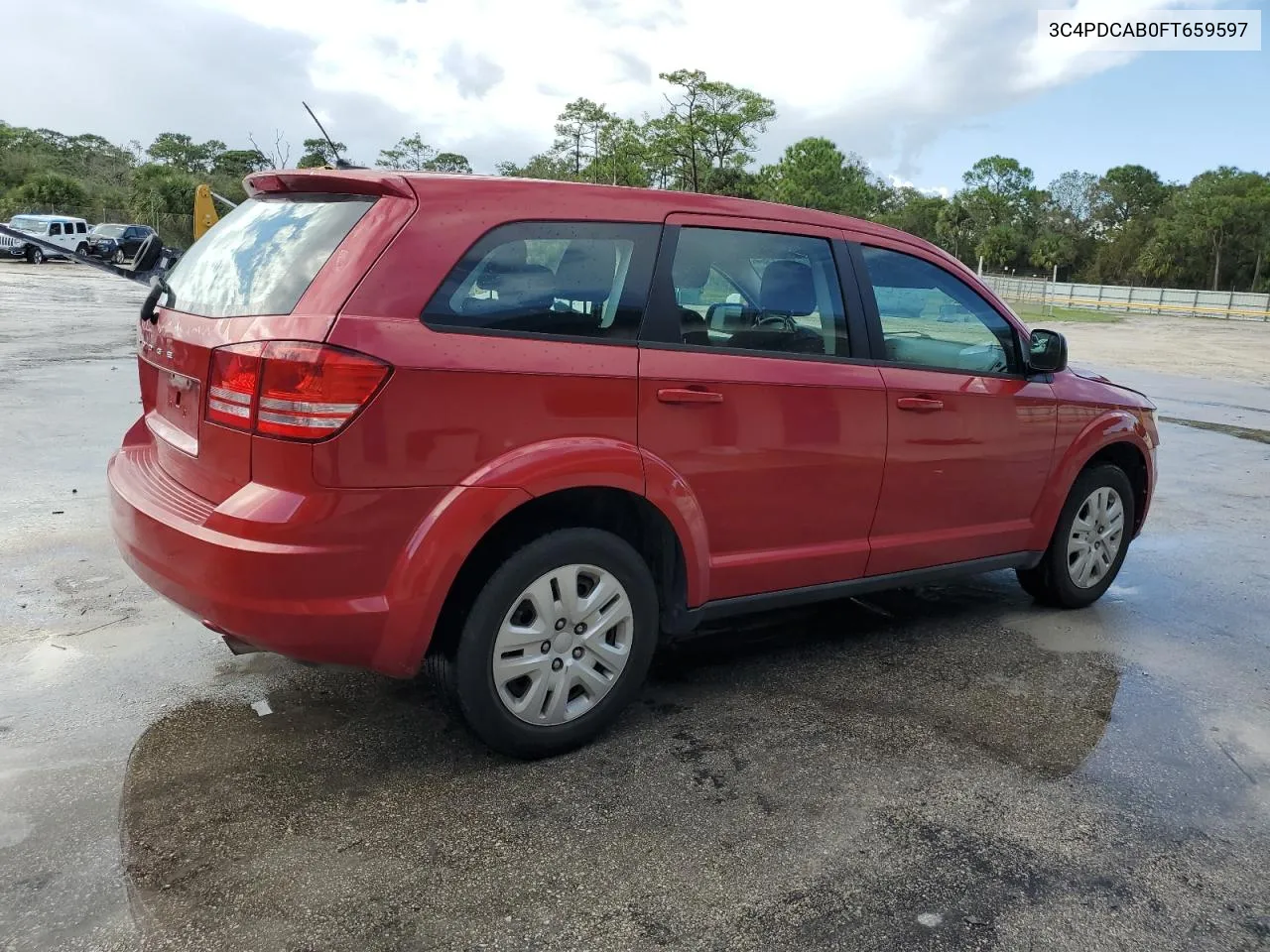 2015 Dodge Journey Se VIN: 3C4PDCAB0FT659597 Lot: 78271364