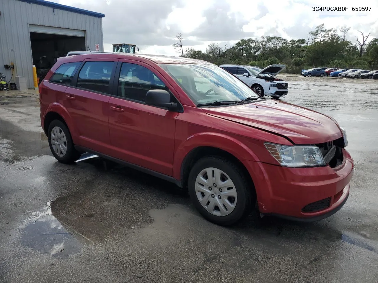 2015 Dodge Journey Se VIN: 3C4PDCAB0FT659597 Lot: 78271364